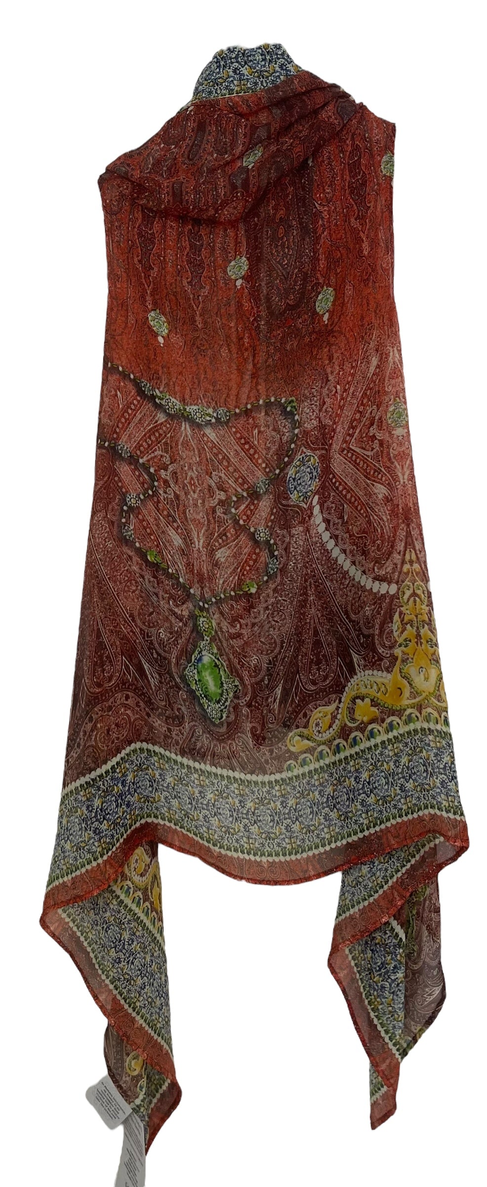 PRG8173 Sheer Avatar Pure Silk Versatile Vest