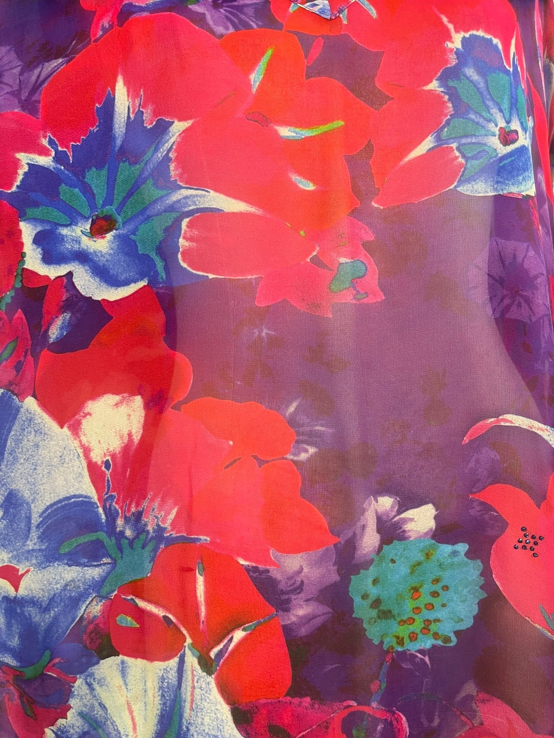 PRG8761 Sheer Avatar Pure Silk Long Tunic with Side Ties by 15 FEBRUARY 2026 – Handmade ethical Side Tie Tunic from sariKNOTsari using upcycled silk. Designed in Canada for travel and slow fashion, loved from Toronto to LA to Sydney.