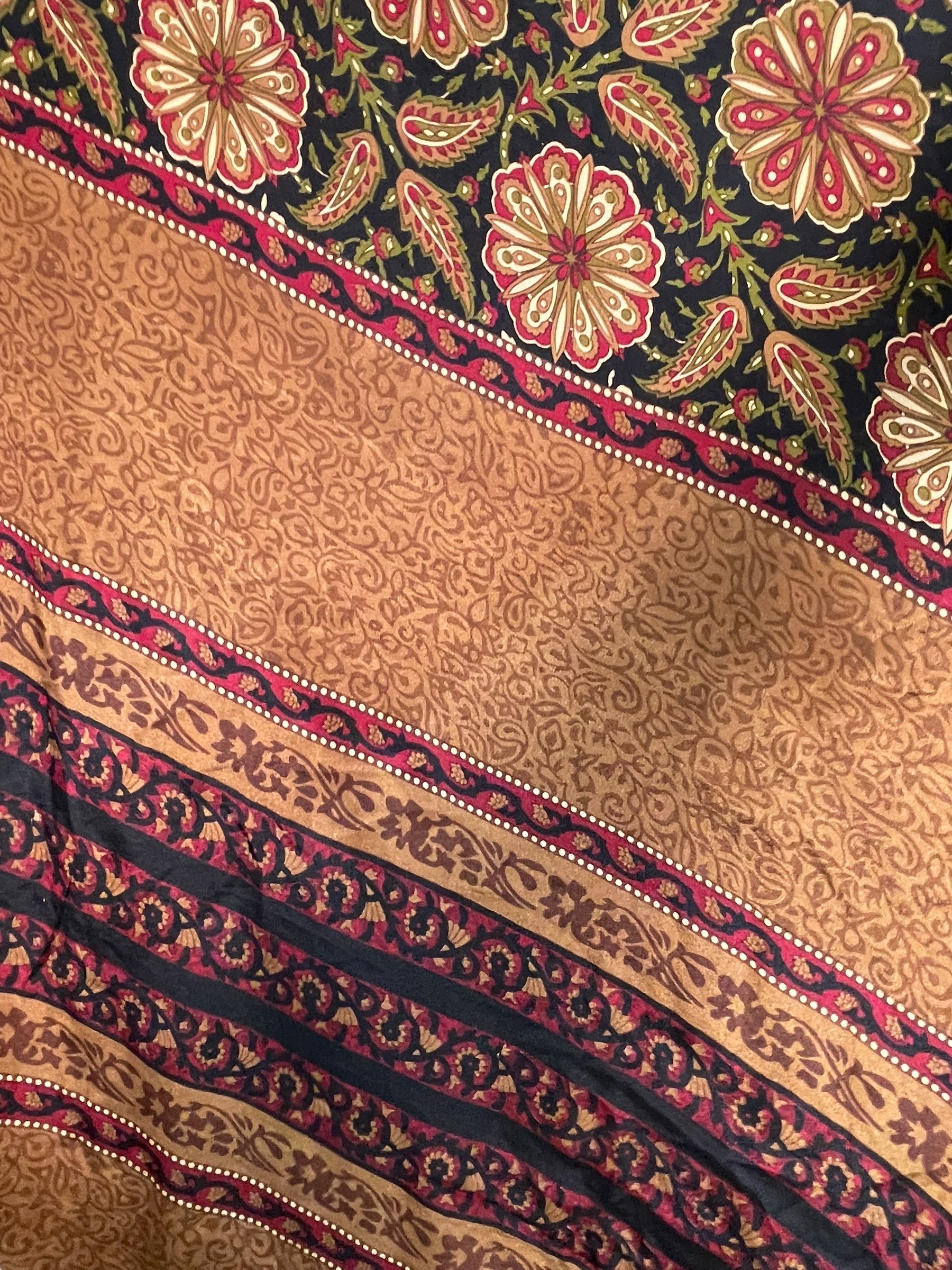 PRC7668 Avatar Pure Silk Maxi Dress with Belt