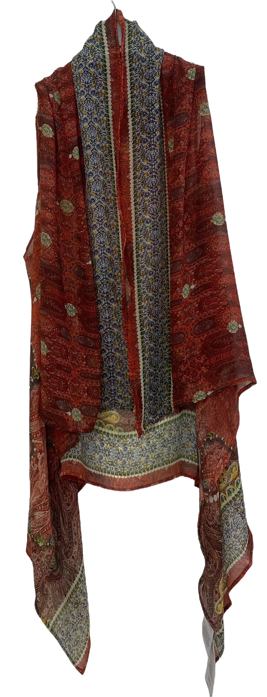 PRG8173 Sheer Avatar Pure Silk Versatile Vest