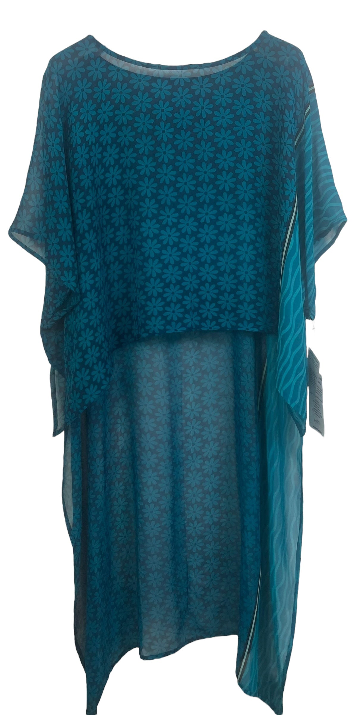 PRG8233 Sheer Avatar Pure Silk Hi Lo Top