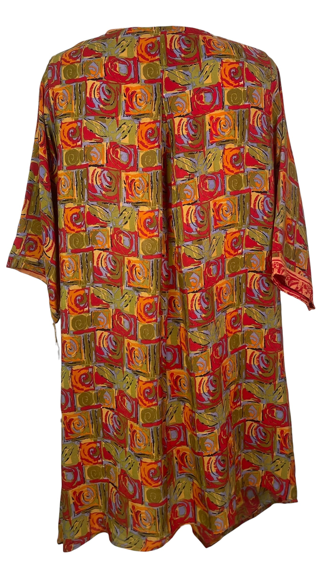 PREVIEW PRC8468 Avatar Pure Silk Self Pocket Tunic Dress