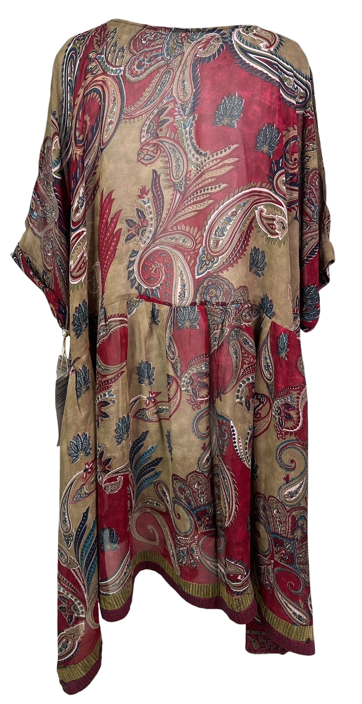 PREVIEW PRG8418 Sheer Avatar Pure Silk Boxy Babydoll Dress