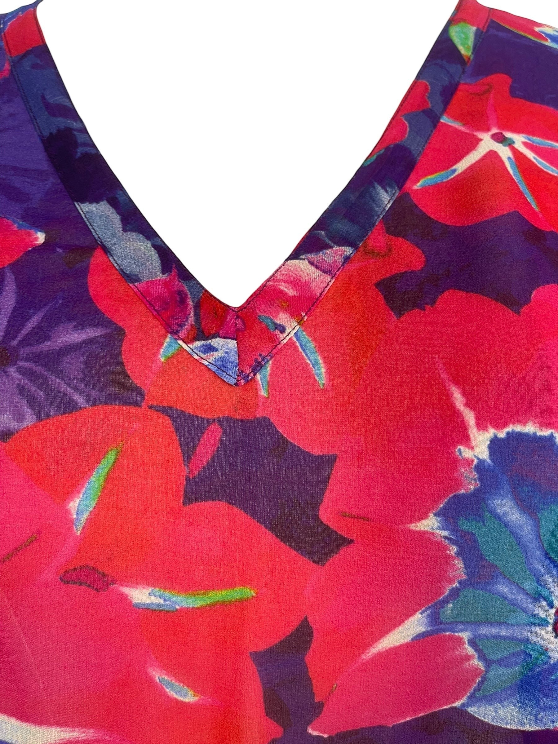 PRG8761 Sheer Avatar Pure Silk Long Tunic with Side Ties by 15 FEBRUARY 2026 – Handmade ethical Side Tie Tunic from sariKNOTsari using upcycled silk. Designed in Canada for travel and slow fashion, loved from Toronto to LA to Sydney.