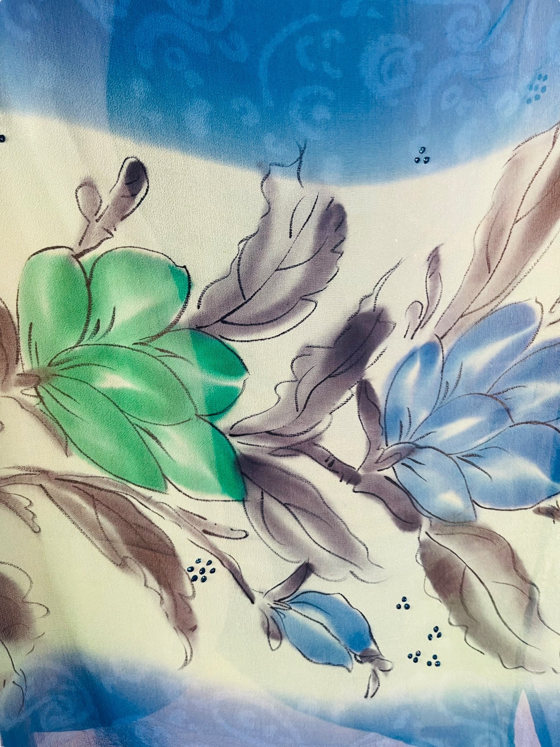 PRG7578 Sheer Avatar Pure Silk Cardigan