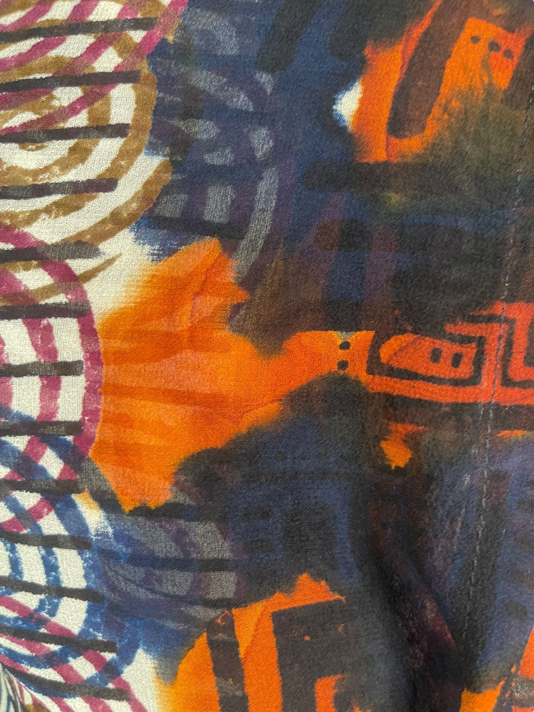 PRG8110 Sheer Avatar Pure Silk Side Slit Top by DECEMBER2025 – Handmade ethical Side Slit Top from sariKNOTsari using upcycled silk. Designed in Canada for travel and slow fashion, loved from Toronto to LA to Sydney.