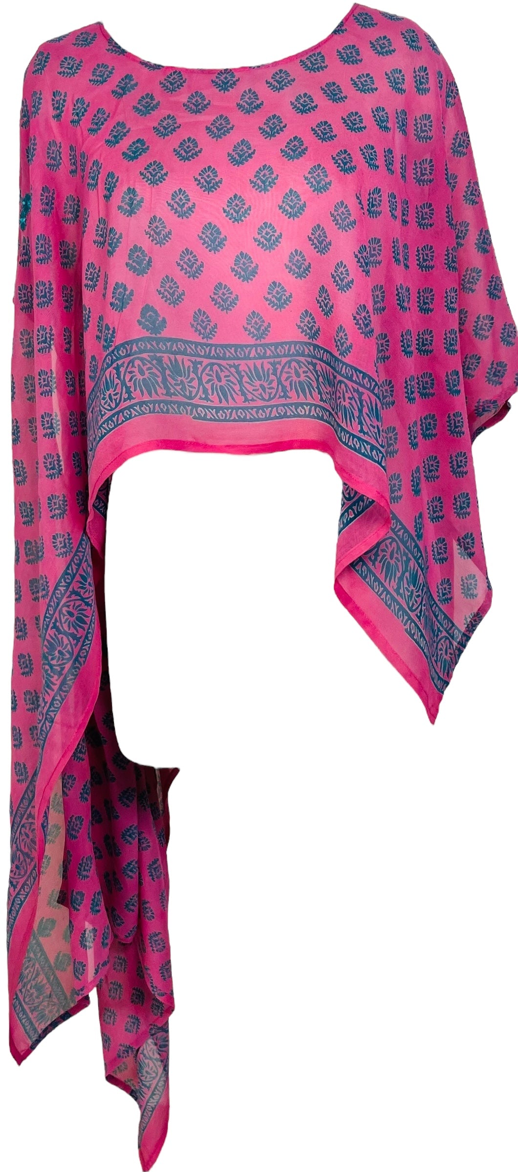 PRG6744 Sheer Wabi Sabi Pure Silk Versatile Vest