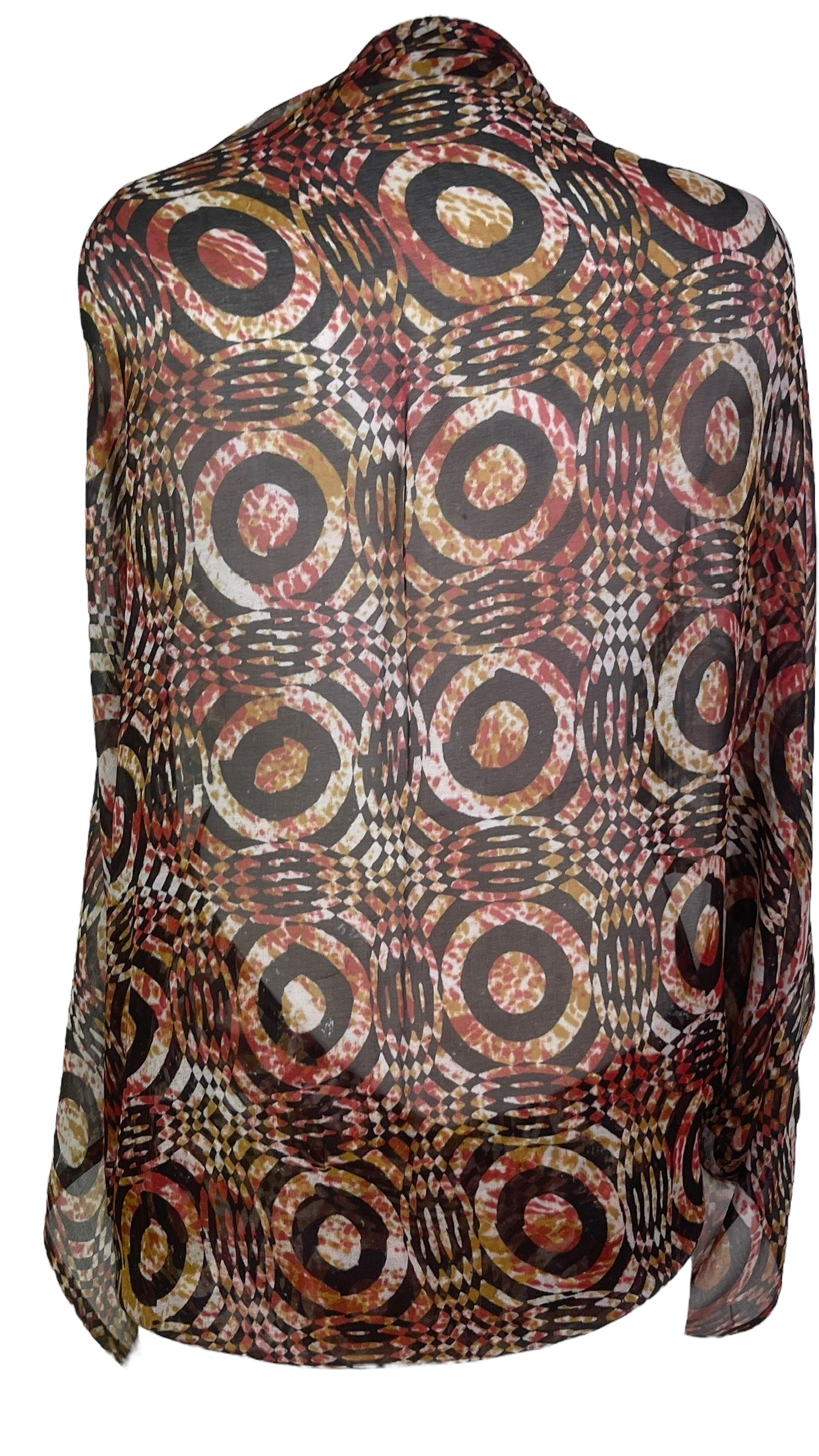 PRG7337 Sheer Avatar Pure Silk Shrug