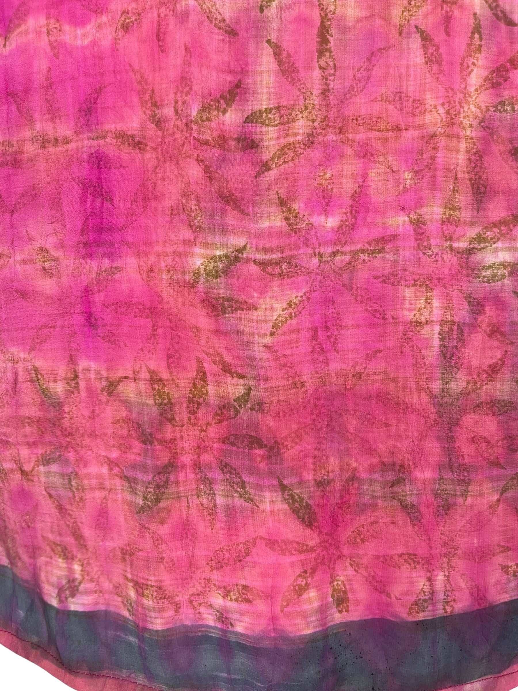 PRC5371 Wabi Sabi Pure Silk Boxy Top