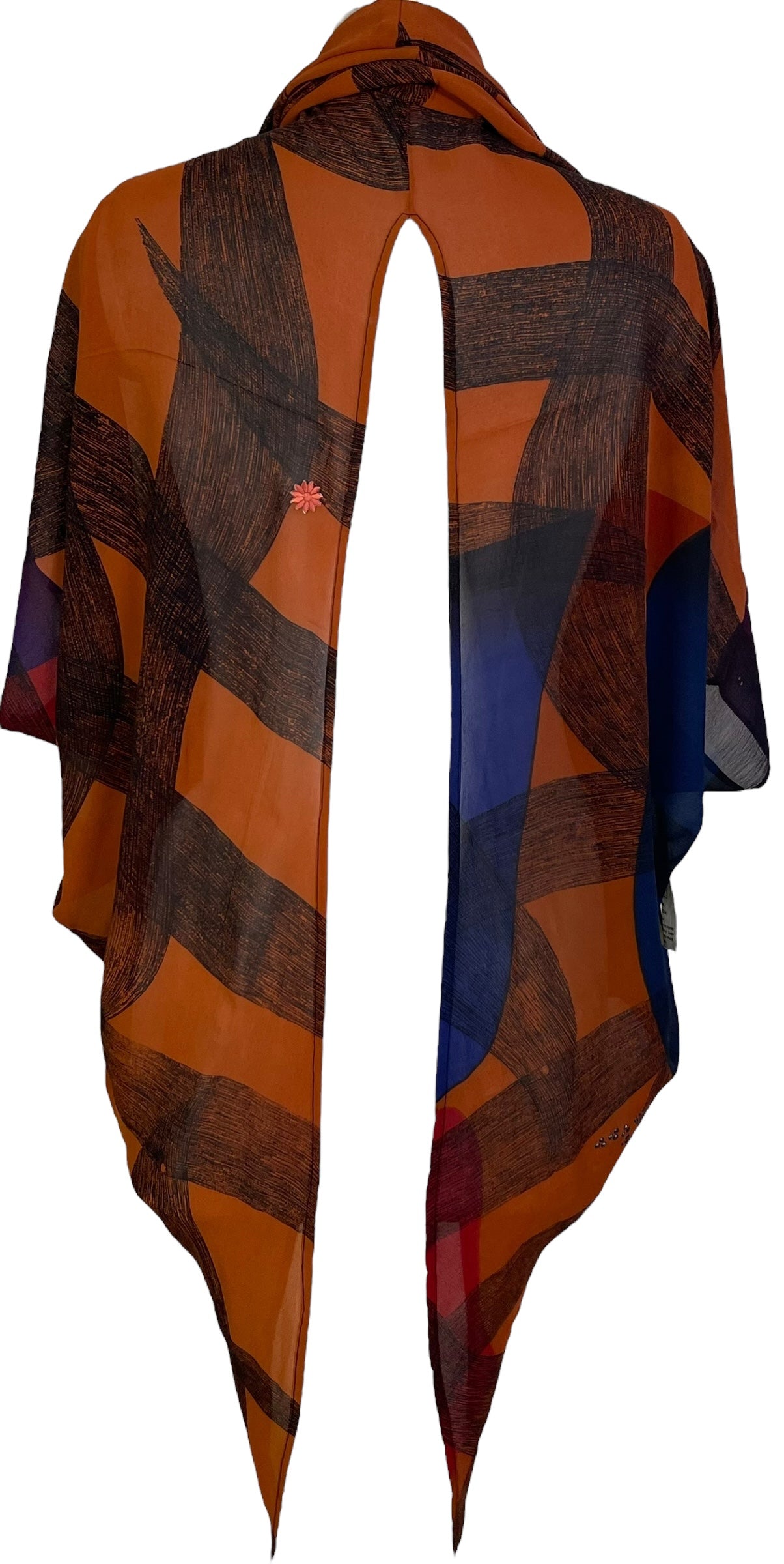 PRG7070 Sheer Avatar Pure Silk Cardigan