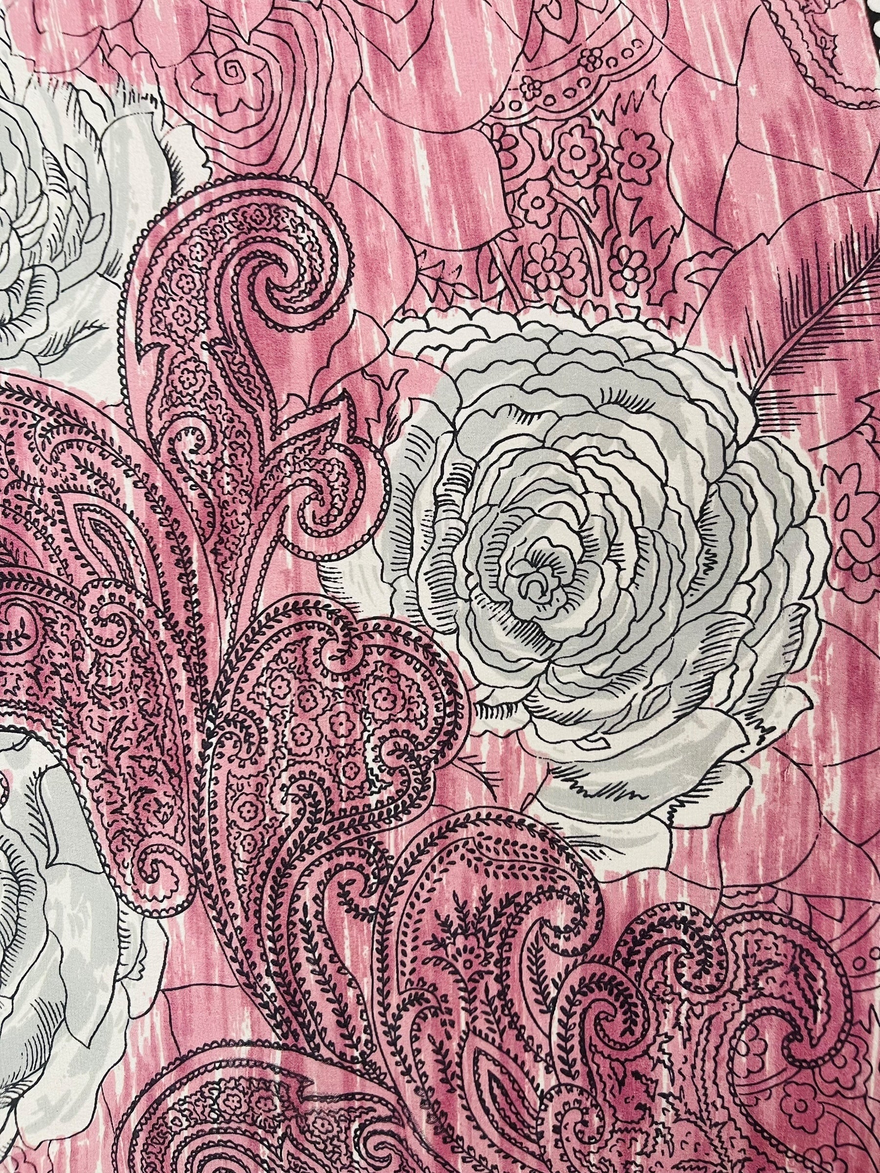 PRC7760 Wabi Sabi Pure Silk Kimono-Sleeved Top