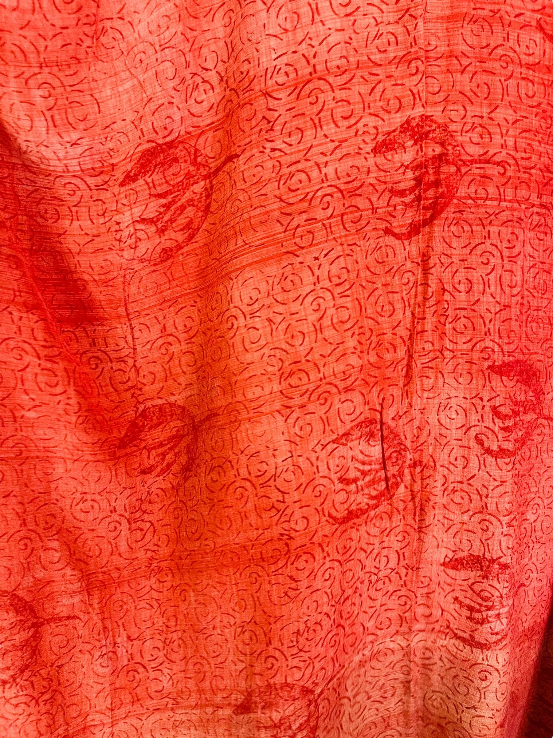 MARKETING PRC7604 Avatar Pure Silk Maxi Kaftan by MARKETING – Handmade ethical Maxi Kaftan from sariKNOTsari using upcycled silk. Designed in Canada for travel and slow fashion, loved from Toronto to LA to Sydney.