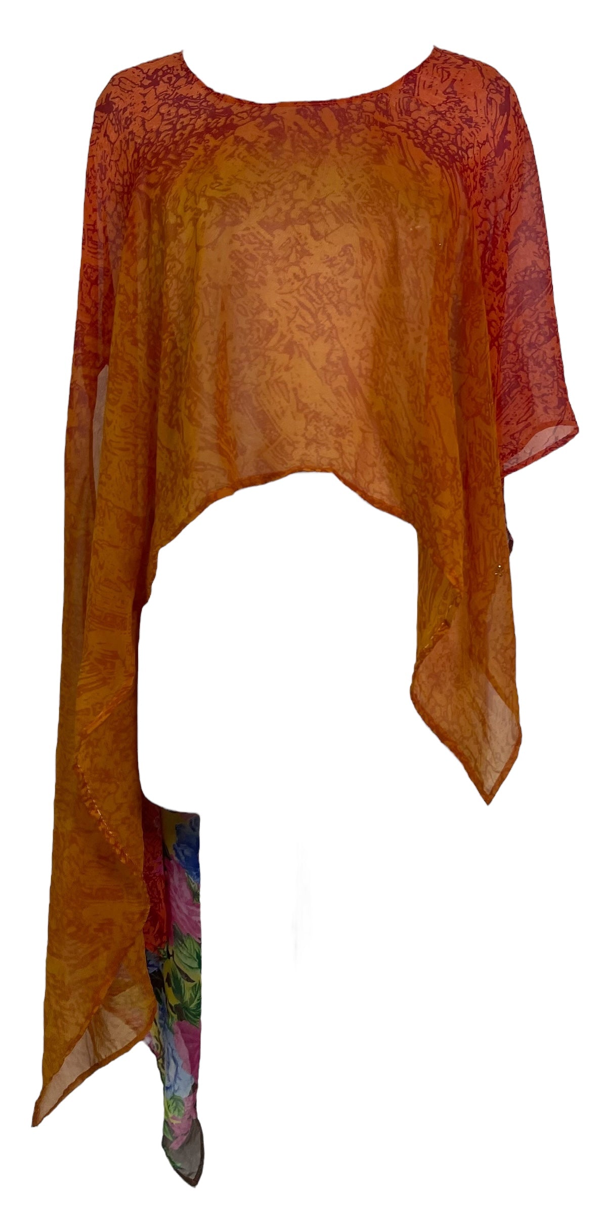 PRG8176 Sheer Avatar Pure Silk Versatile Vest