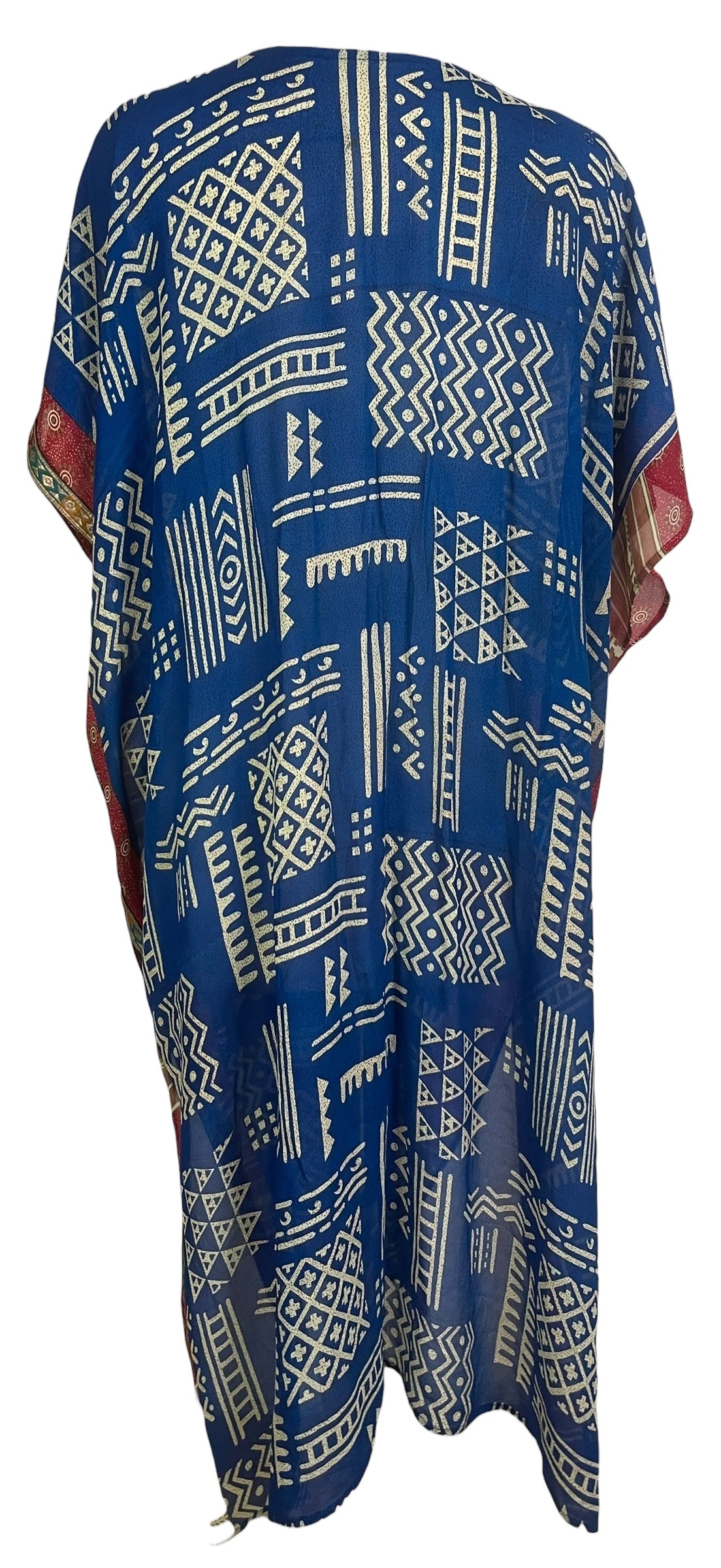 PRG8864 Sheer Avatar Pure Silk Maxi Kaftan