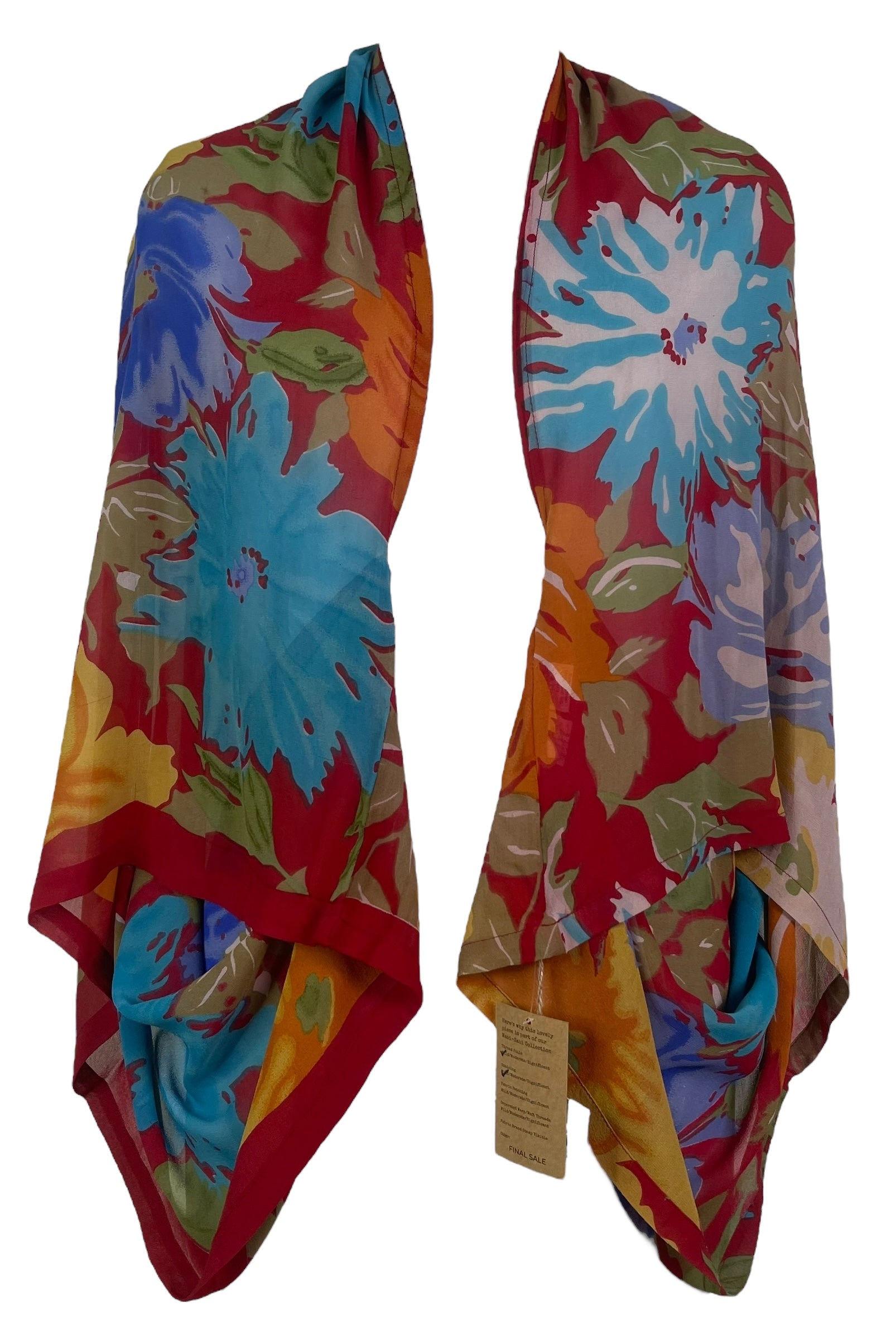 PRG7529A Sheer Wabi Sabi Pure Silk Shrug