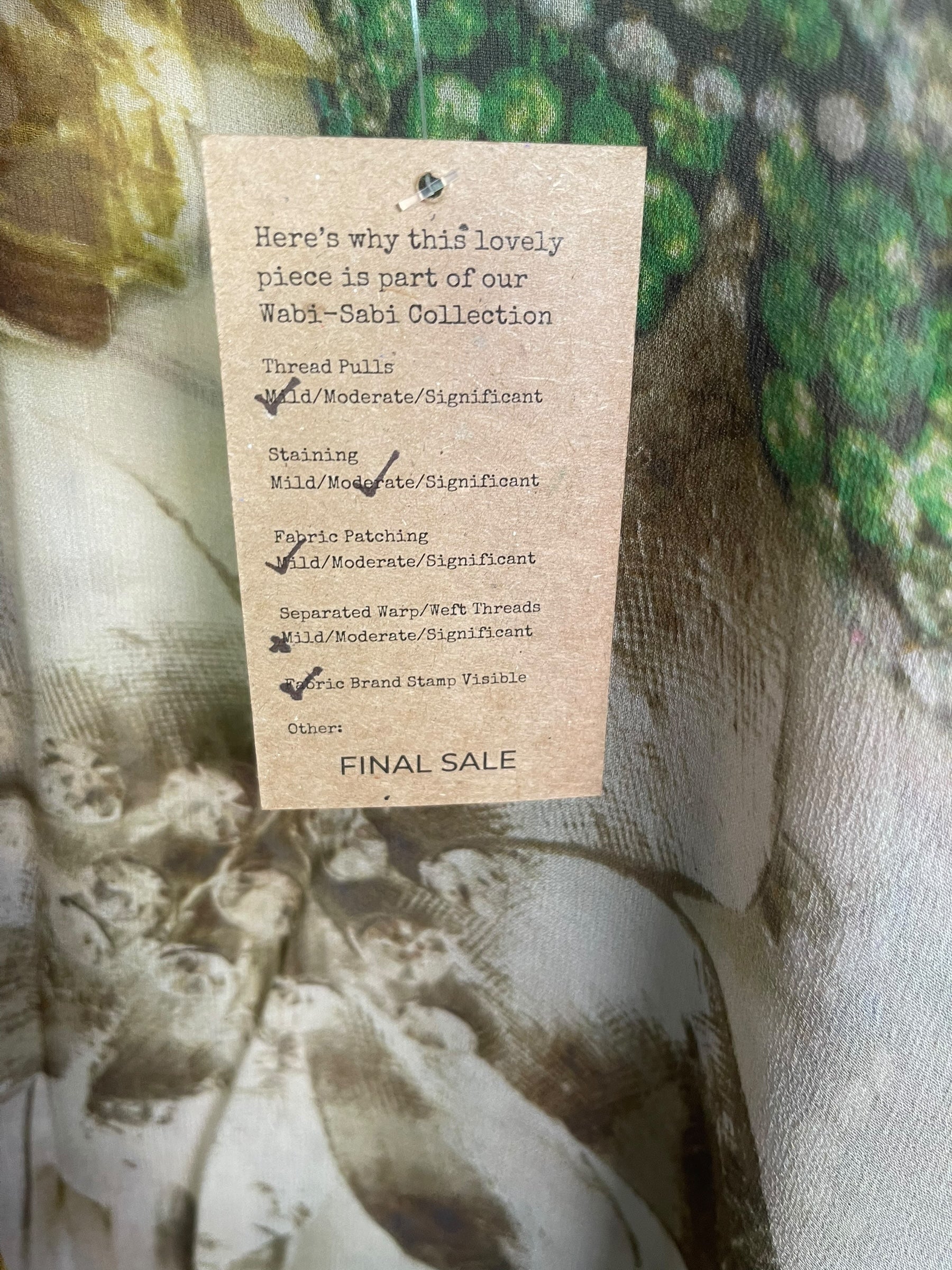 PRG8621 Sheer Wabi Sabi Pure Silk Hi Lo Top