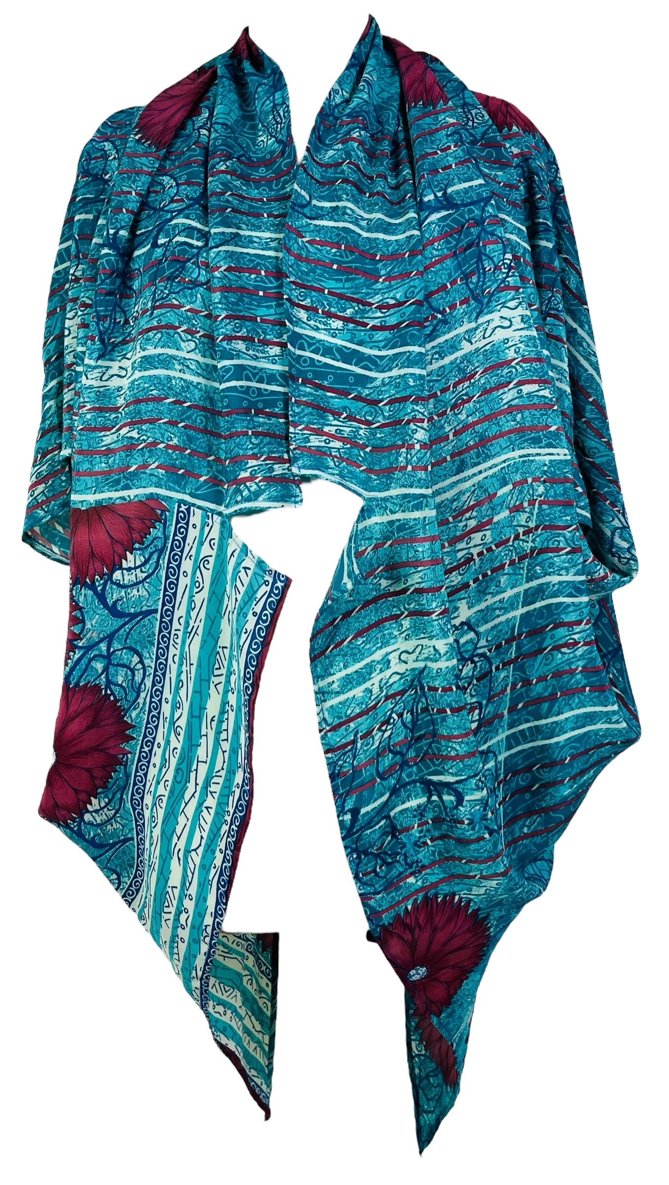 PRC7556 Avatar Pure Silk Cardigan