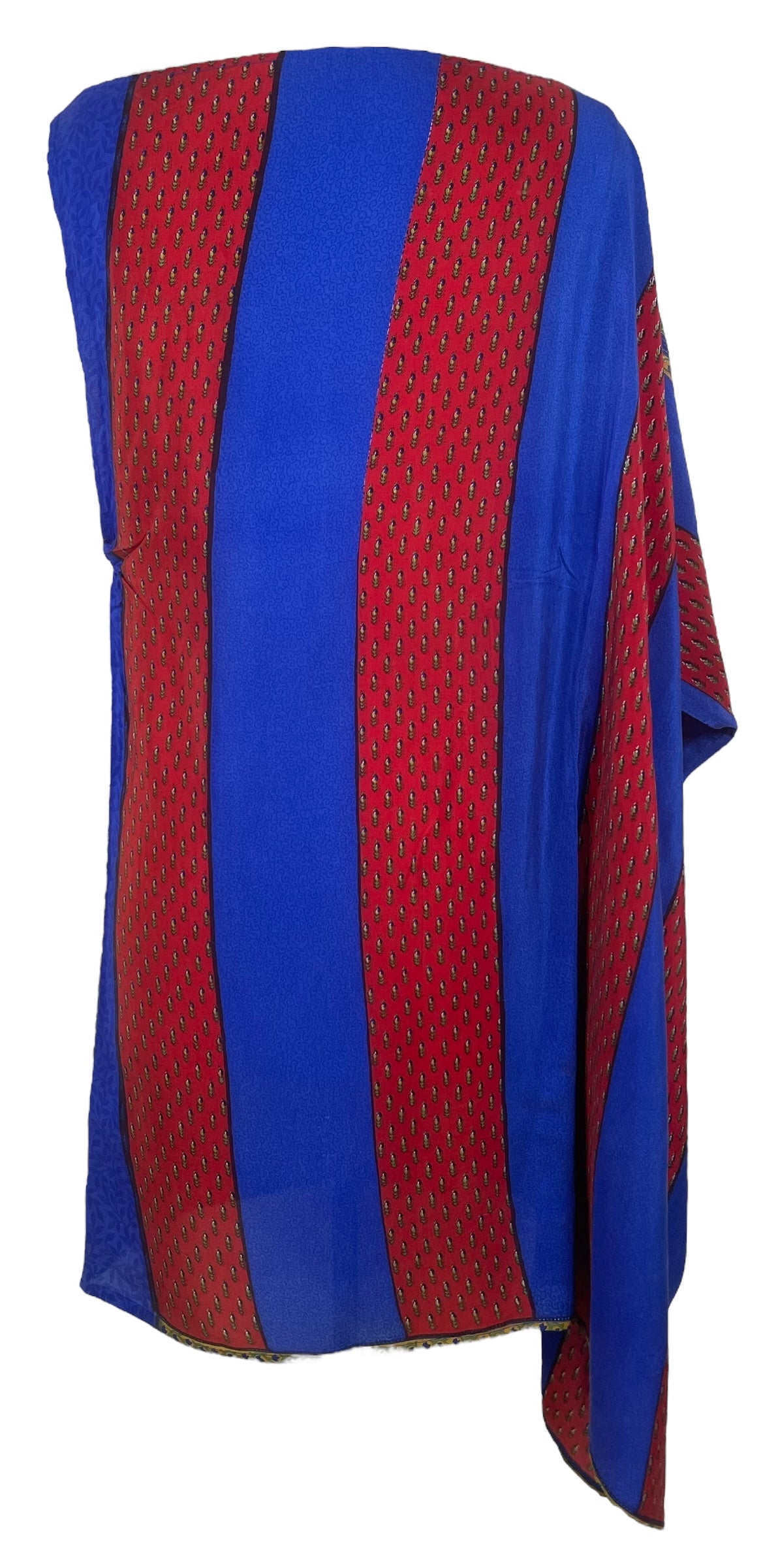 PRC7642 Wabi Sabi Pure Silk One Shoulder Dress