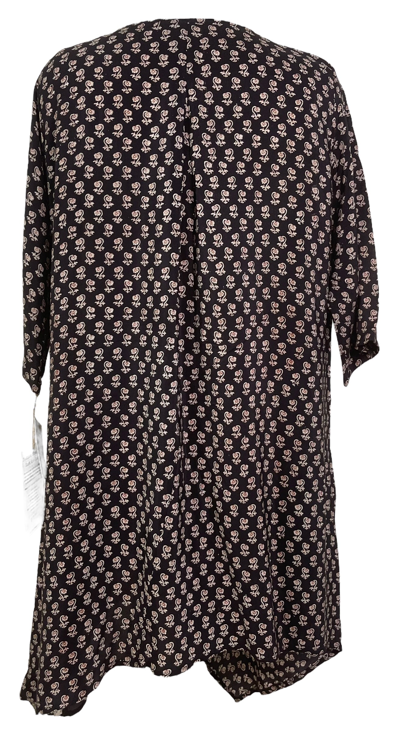 PRC7799 Avatar Pure Silk Self Pocket Tunic Dress