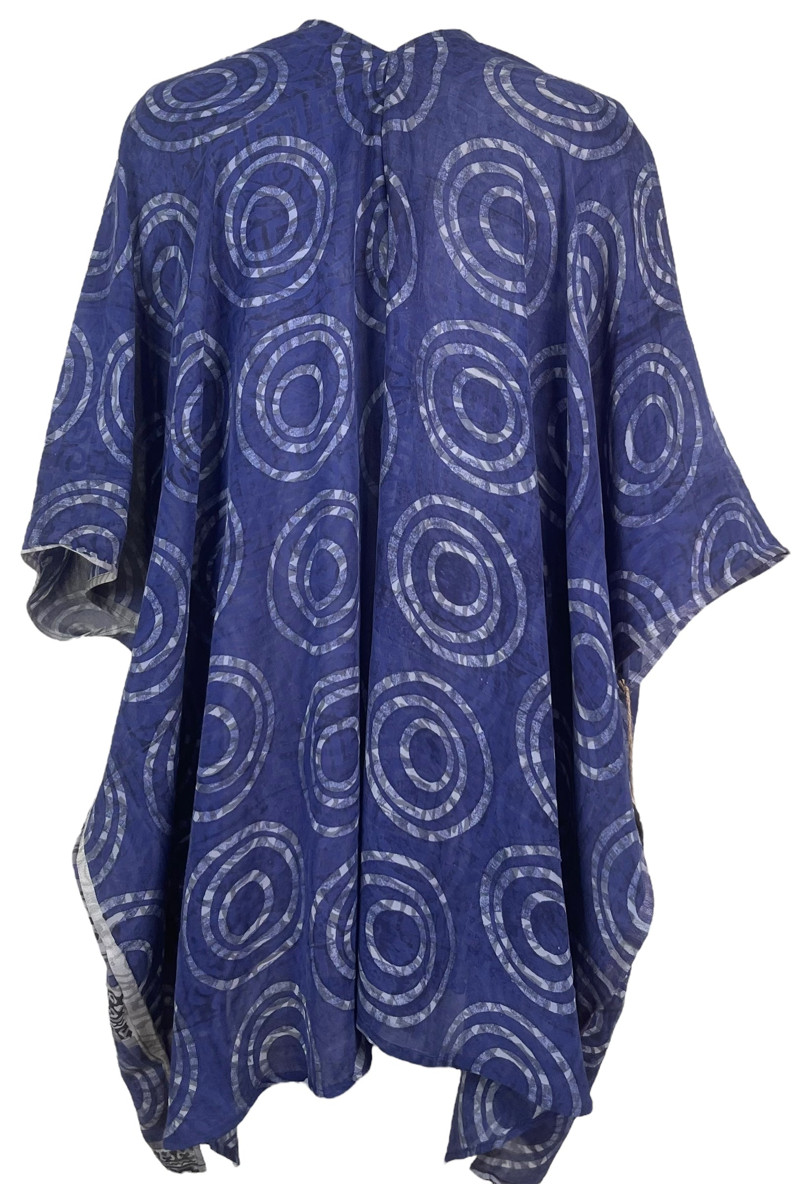 PRG7077 Sheer Avatar Pure Silk Cardigan