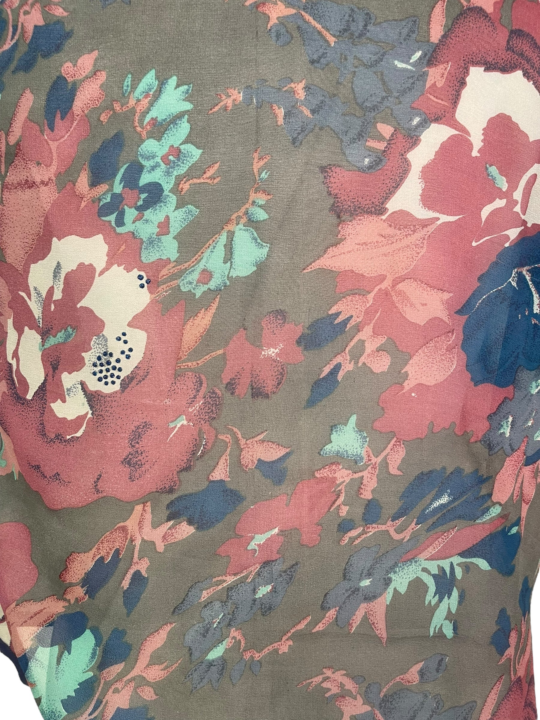 PRG7835 Sheer Avatar Pure Silk Boxy Top