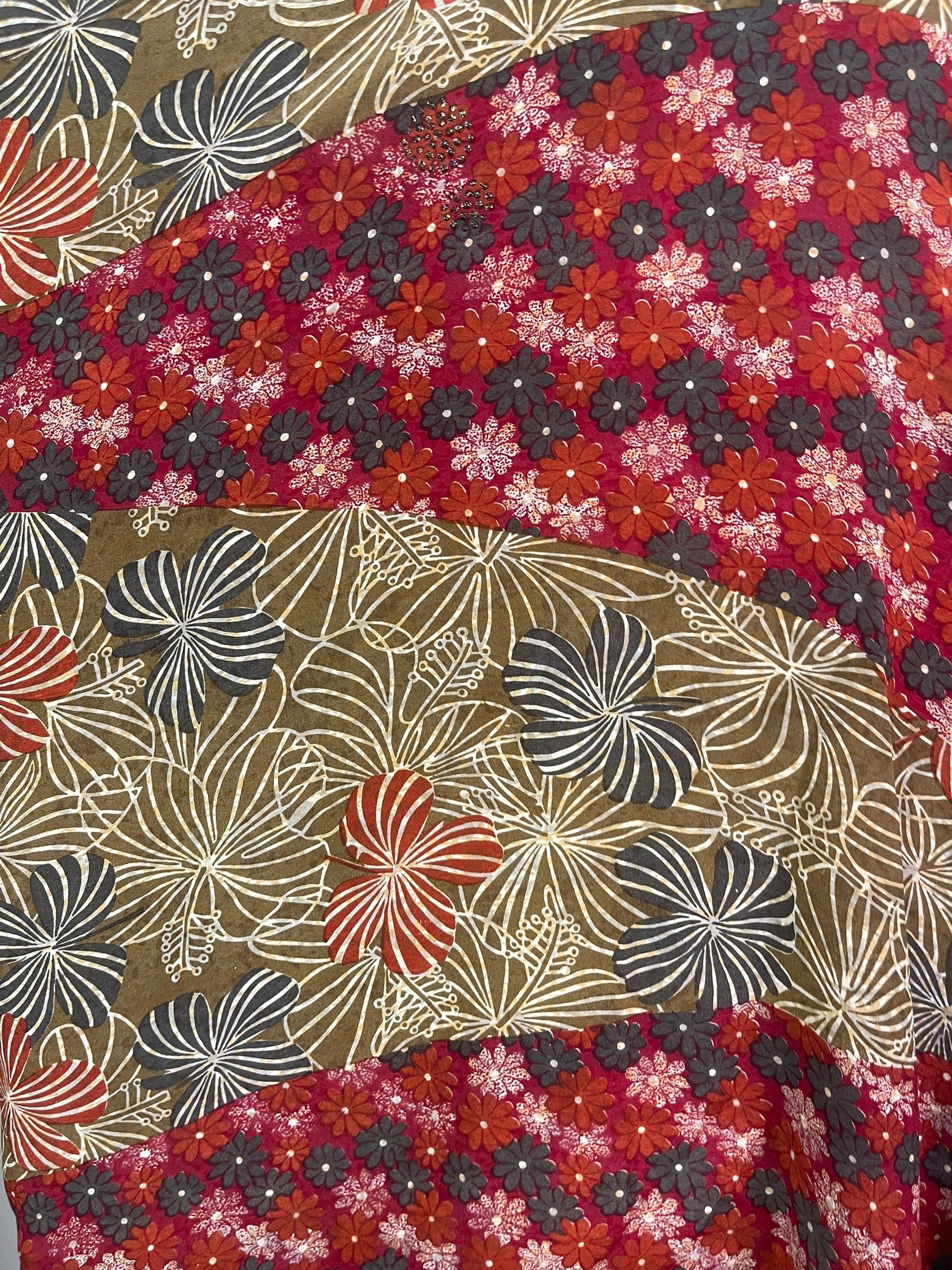 PRC8508 Avatar Pure Silk Kimono-Sleeved Jacket with Belt