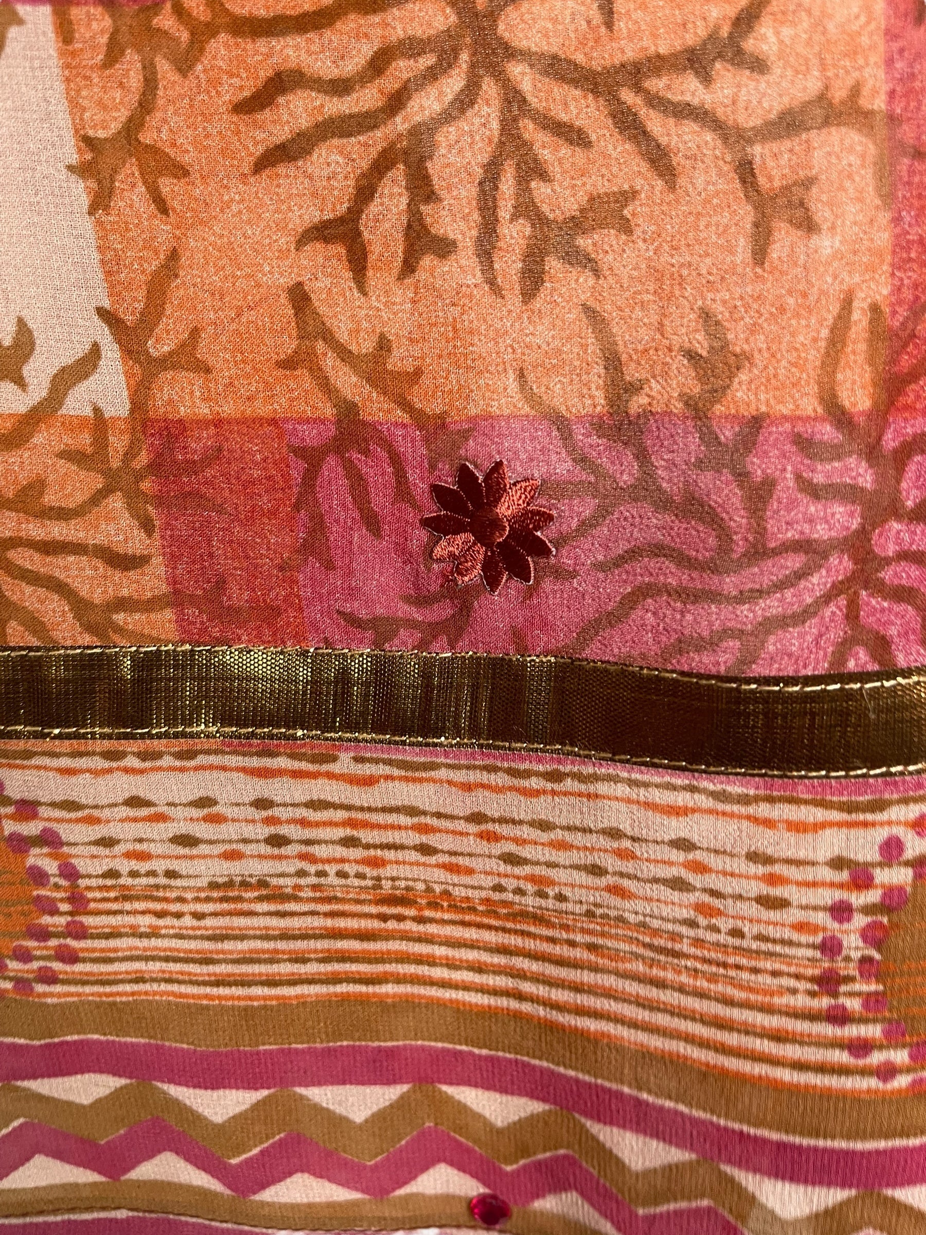 PRG7088 Sheer Avatar Pure Silk Capelet Poncho