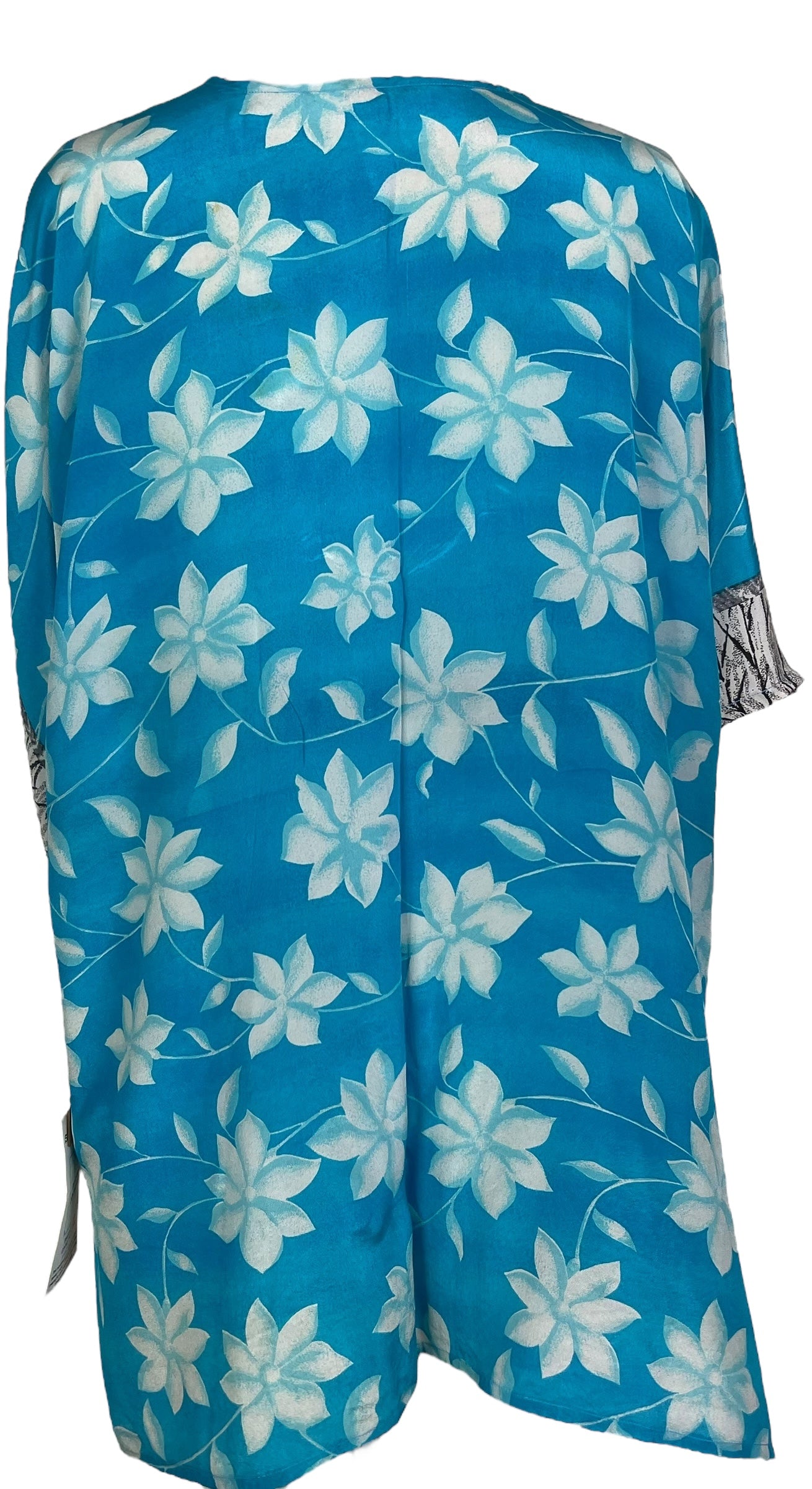 PRC7507 Wabi Sabi Pure Silk Kimono-Sleeved Jacket with Belt