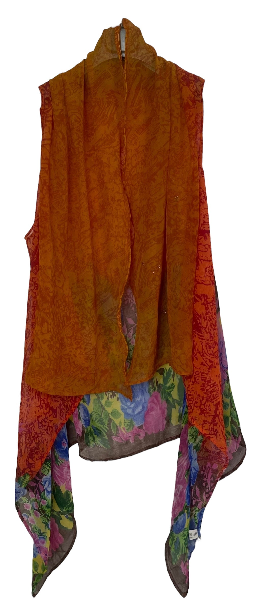 PRG8176 Sheer Avatar Pure Silk Versatile Vest