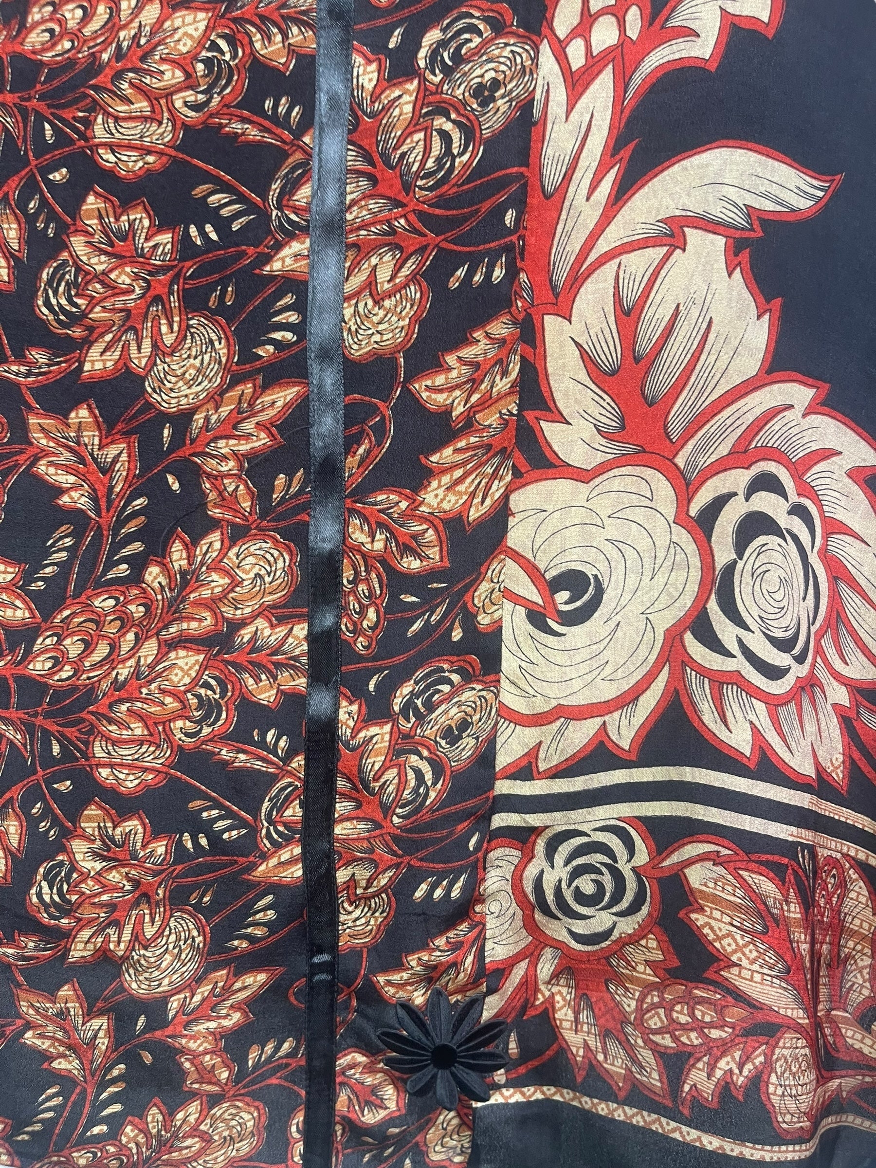 PRC8070 Wabi Sabi Pure Silk Waterfall Top