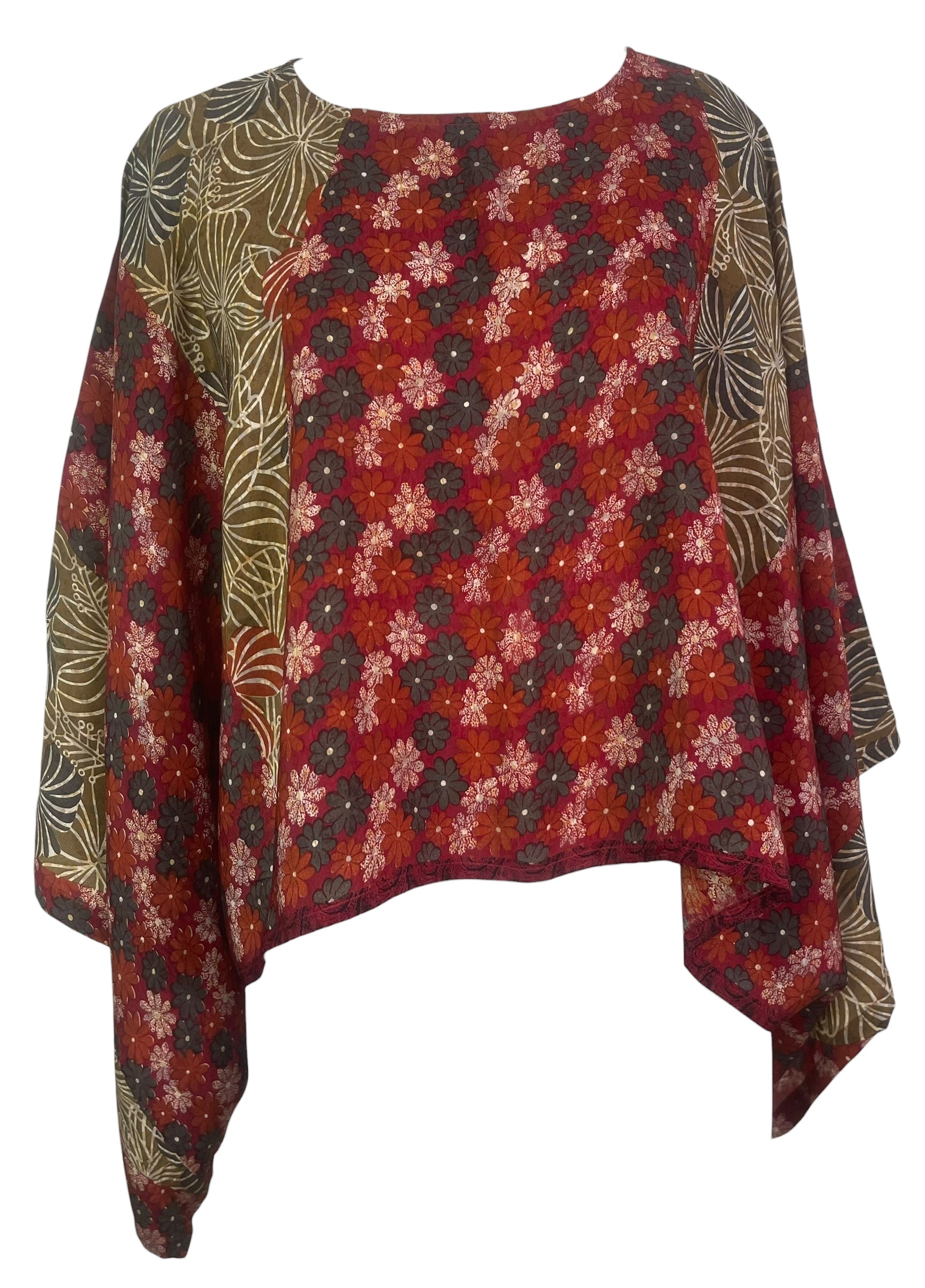 PREVIEW PRC8508 Avatar Pure Silk Kimono-Sleeved Top