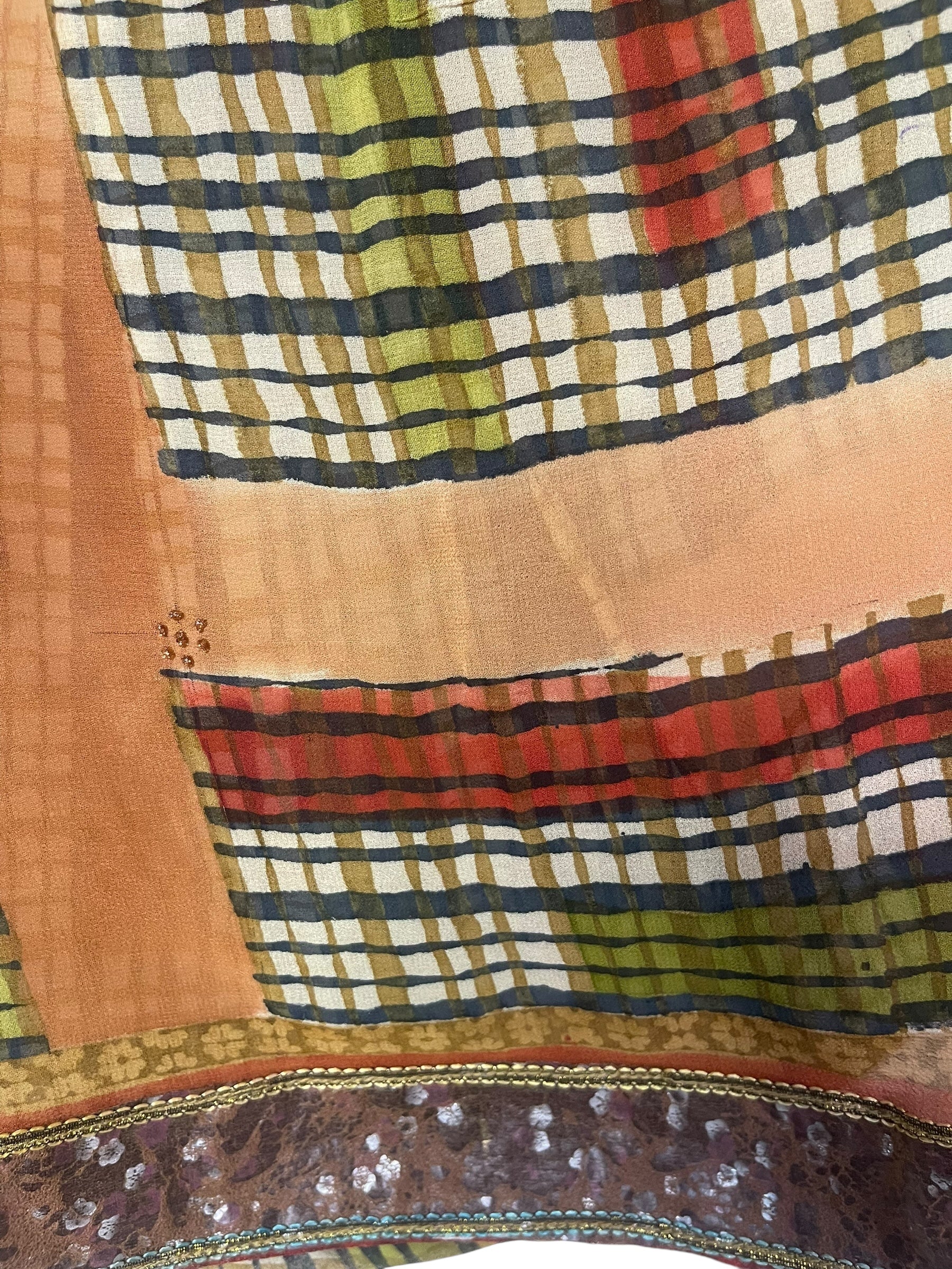 PRG8420 Sheer Wabi Sabi Pure Silk Versatile Vest