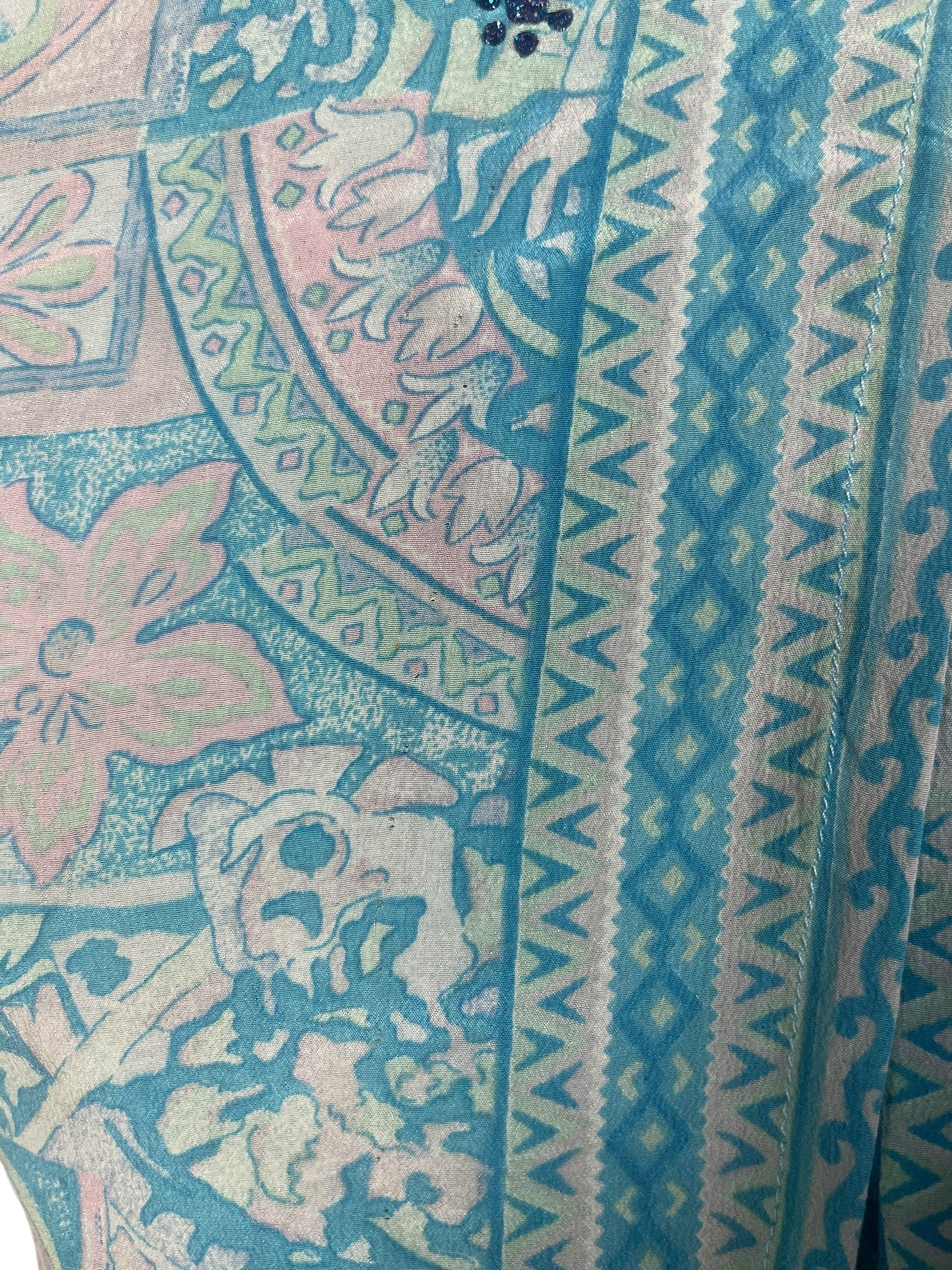 PRC8625 Wabi Sabi Pure Silk Kimono-Sleeved Jacket with Belt