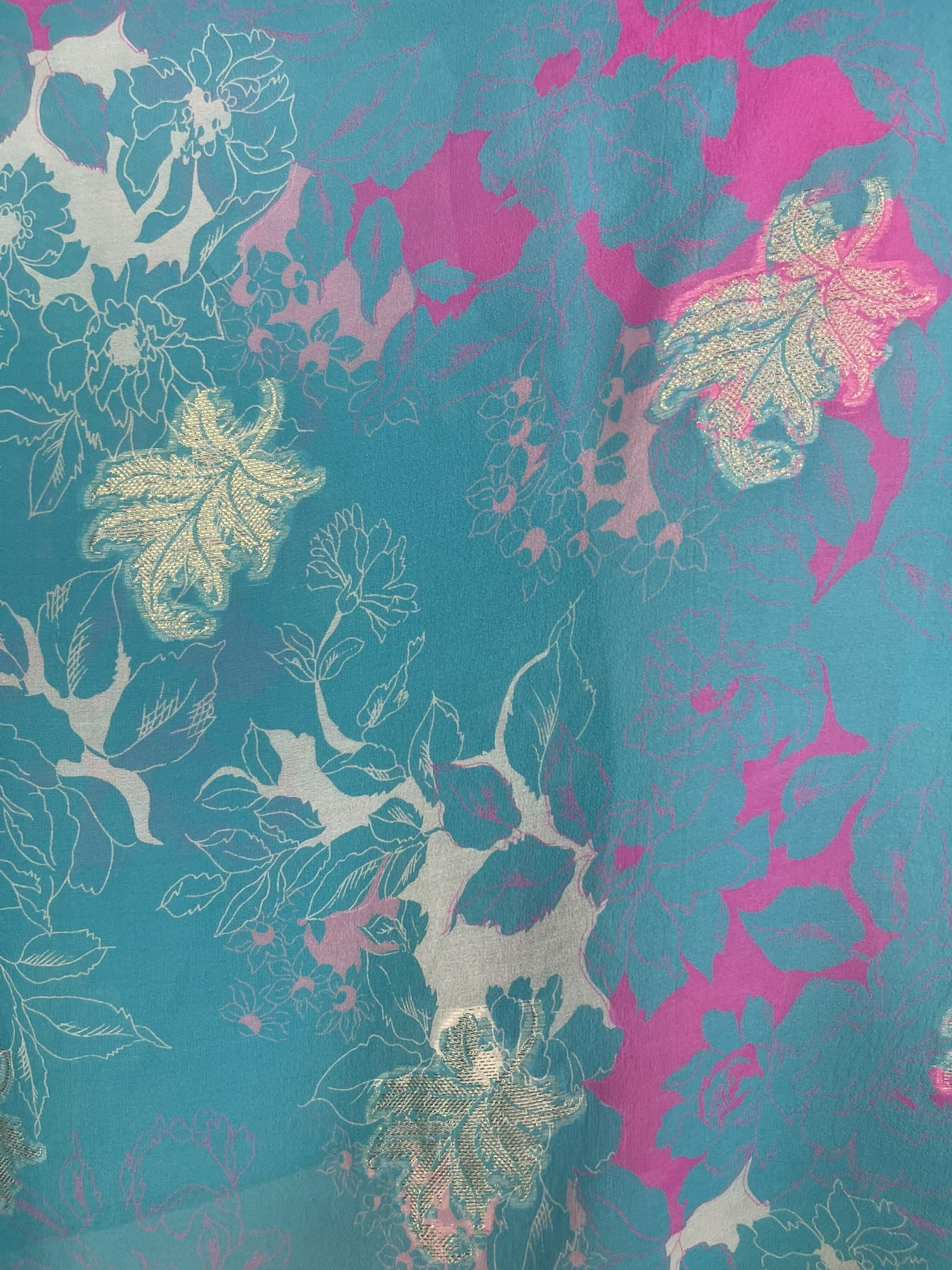 PREVIEW PRG8774 Sheer Avatar Pure Silk Kimono-Sleeved Top by MARCH2026 – Handmade ethical Kimono Top from sariKNOTsari using upcycled silk. Designed in Canada for travel and slow fashion, loved from Toronto to LA to Sydney. Featuring Zsiska, Bryn Walker and Artisan Leather coats by Rejean Pepin, Pepin designs