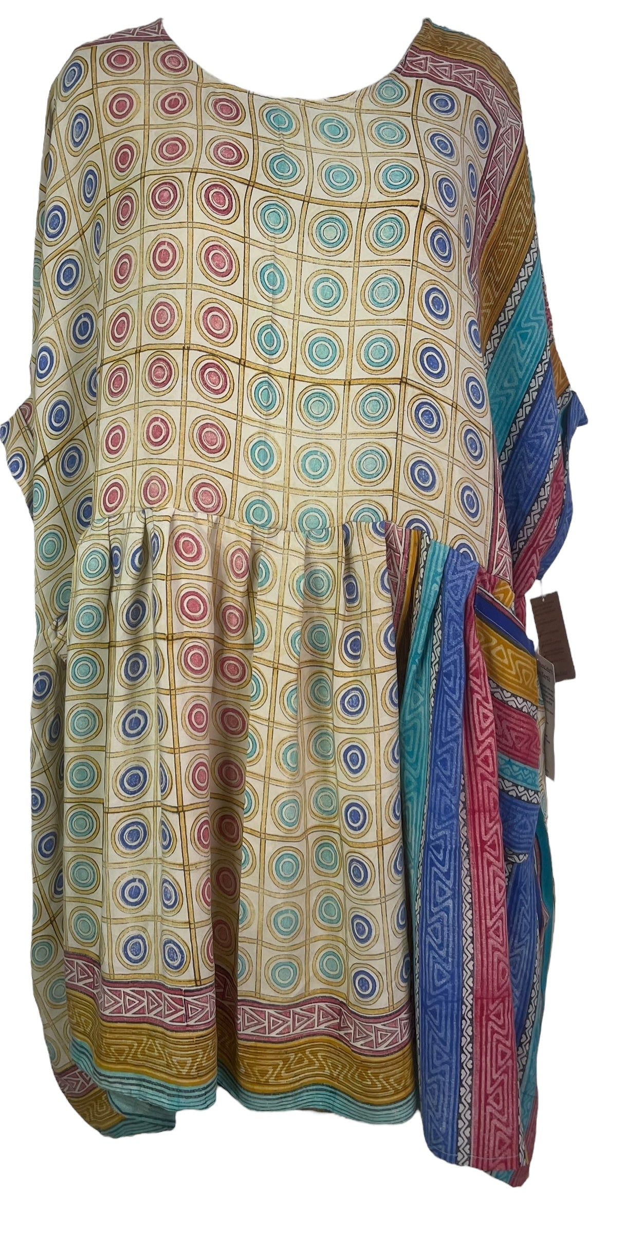 PRC8194 Wabi Sabi Pure Silk Boxy Babydoll Dress