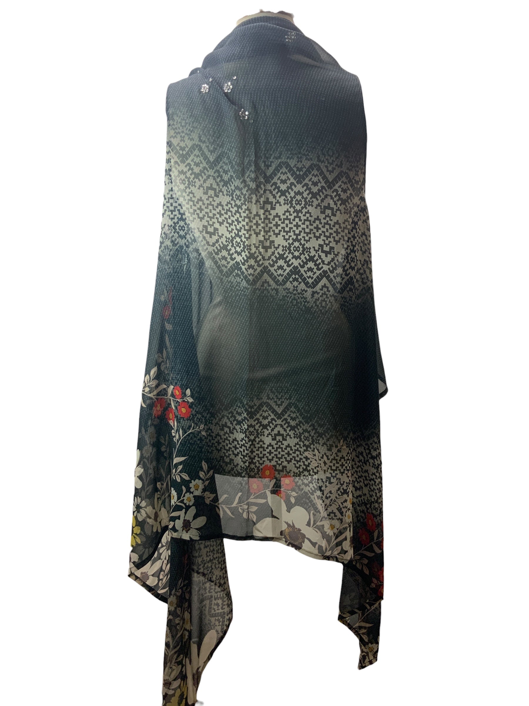 PRG2299 Sheer Avatar Pure Silk Vest