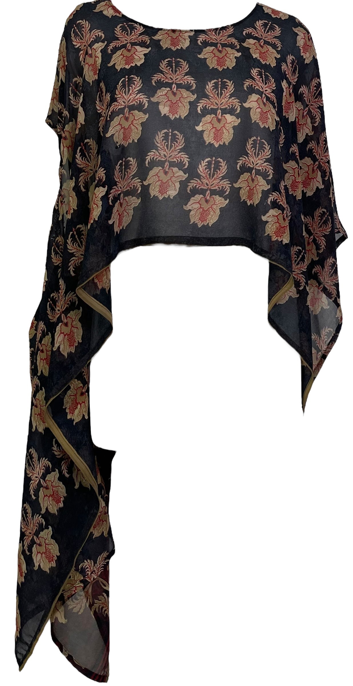 PRG7137A Sheer Avatar Pure Silk Versatile Vest