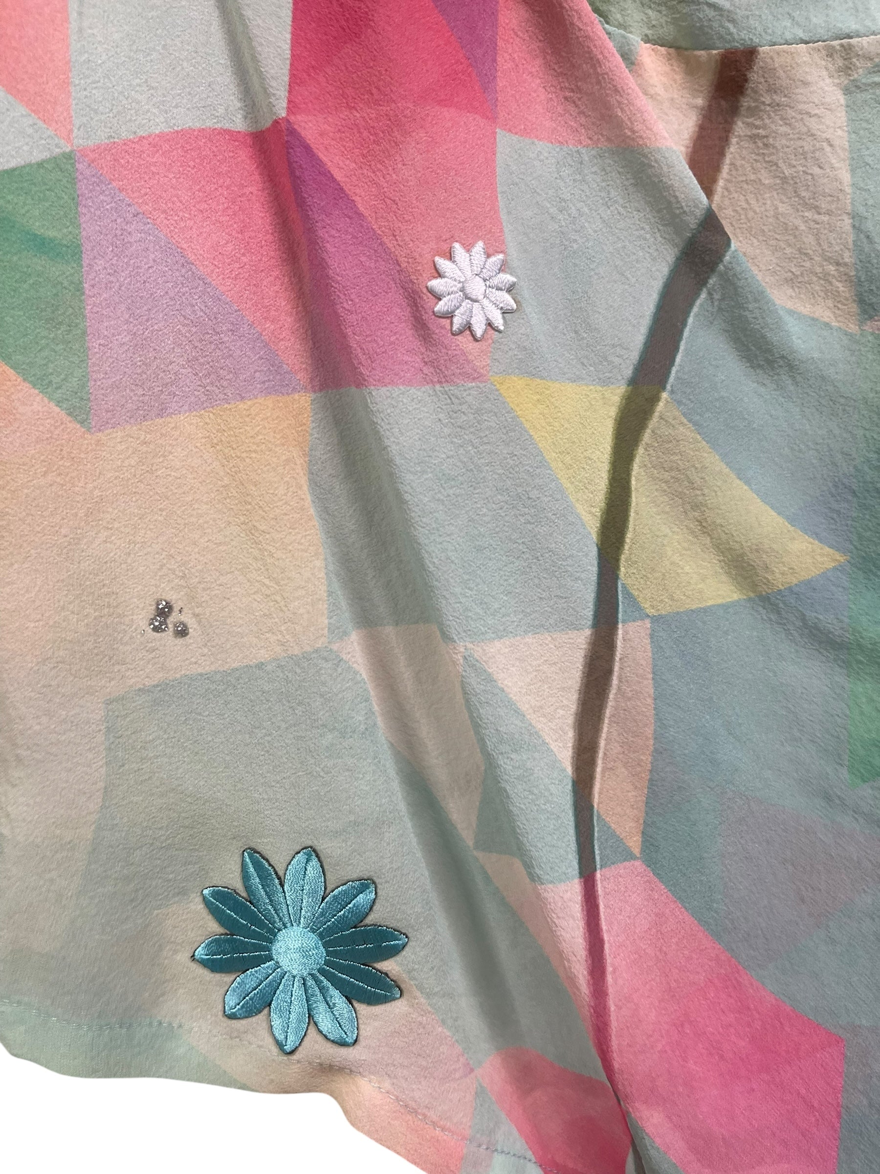 PRG7833 Sheer Avatar Pure Silk Sculptural Long Tunic Dress