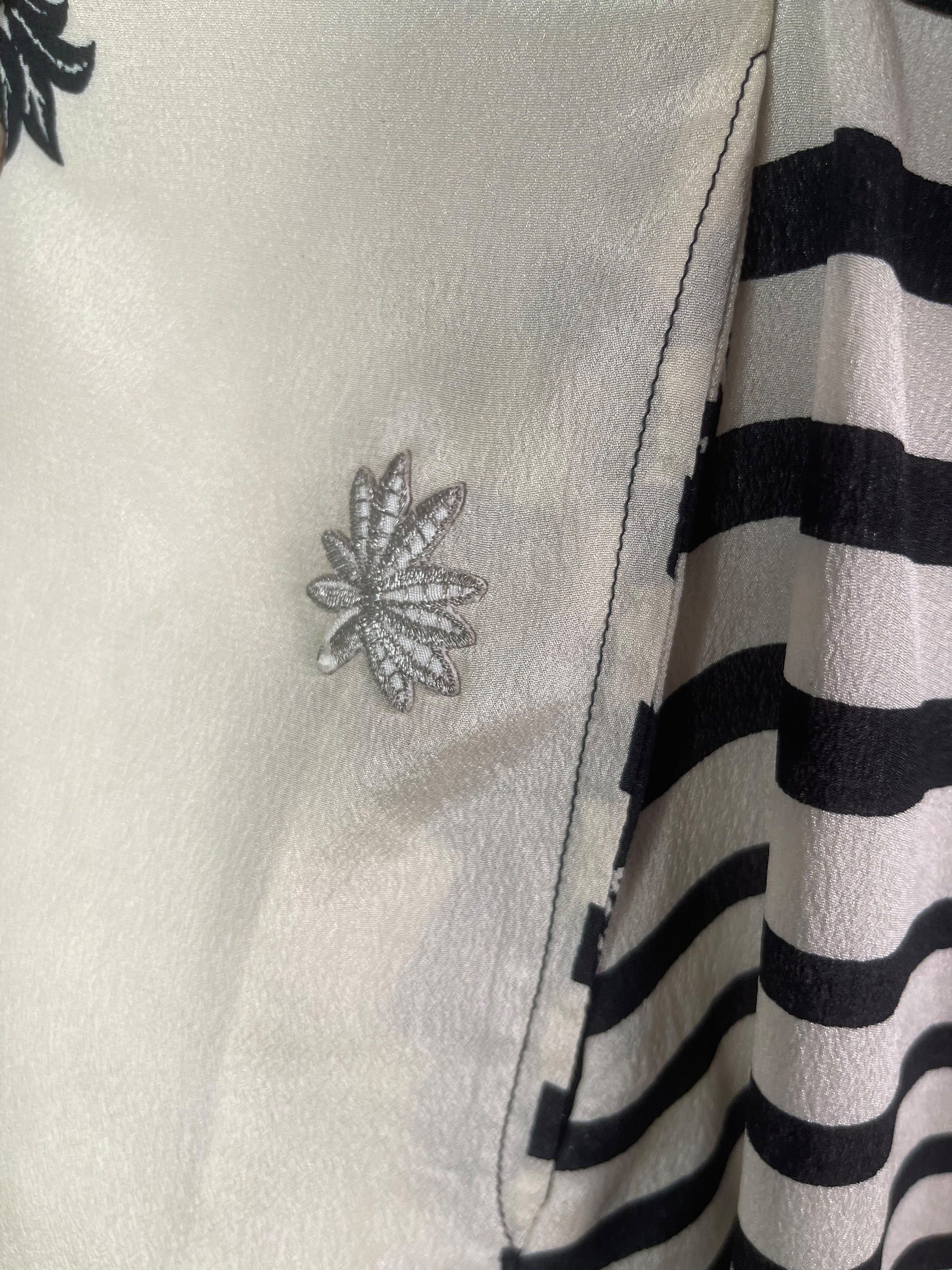 PRC7979 Avatar Pure Silk Sculptural Long Tunic Dress