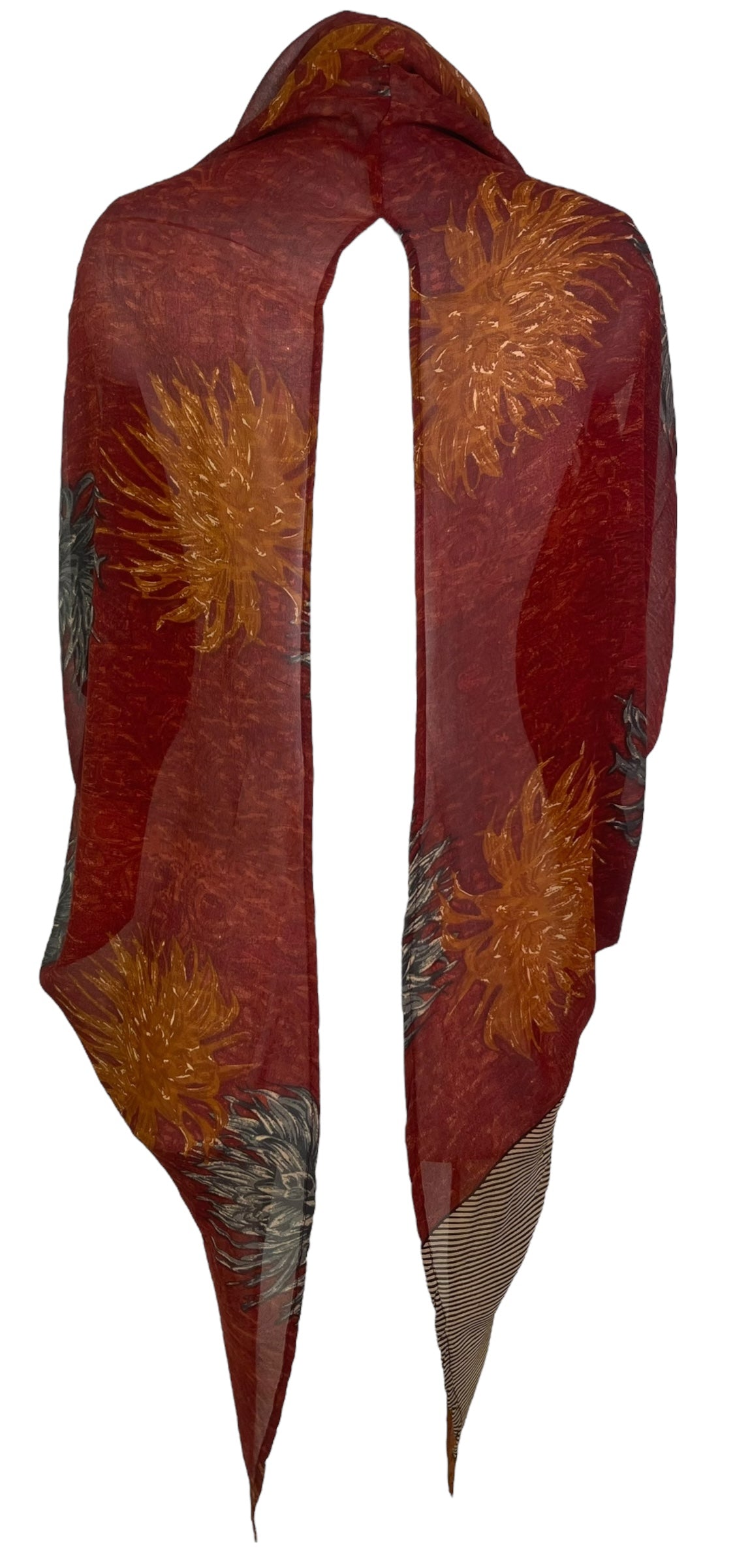 PRG8098 Sheer Avatar Pure Silk Cardigan