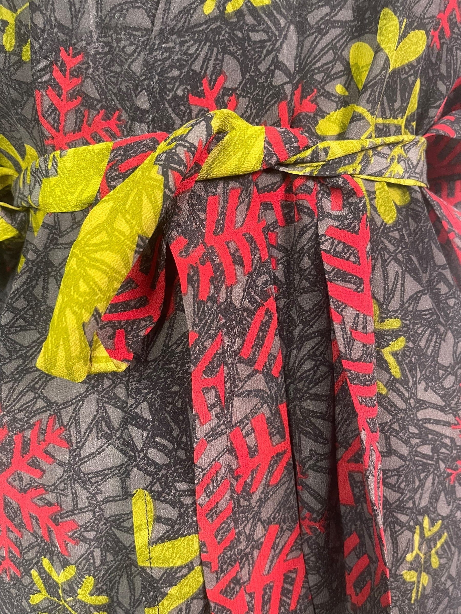 PRC8488 Wabi Sabi Pure Silk Kimono-Sleeved Jacket with Belt