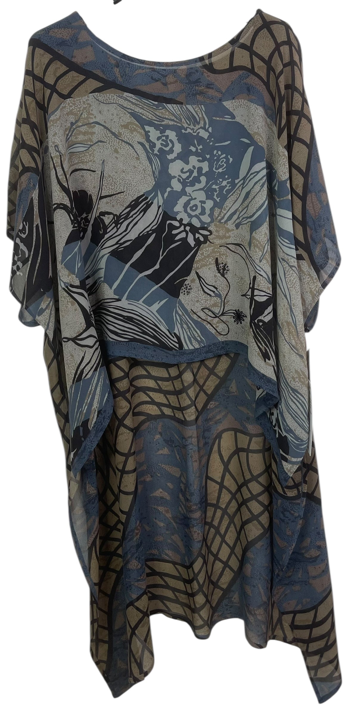 PREVIEW PRG8530A Sheer Avatar Pure Silk Hi Lo Top