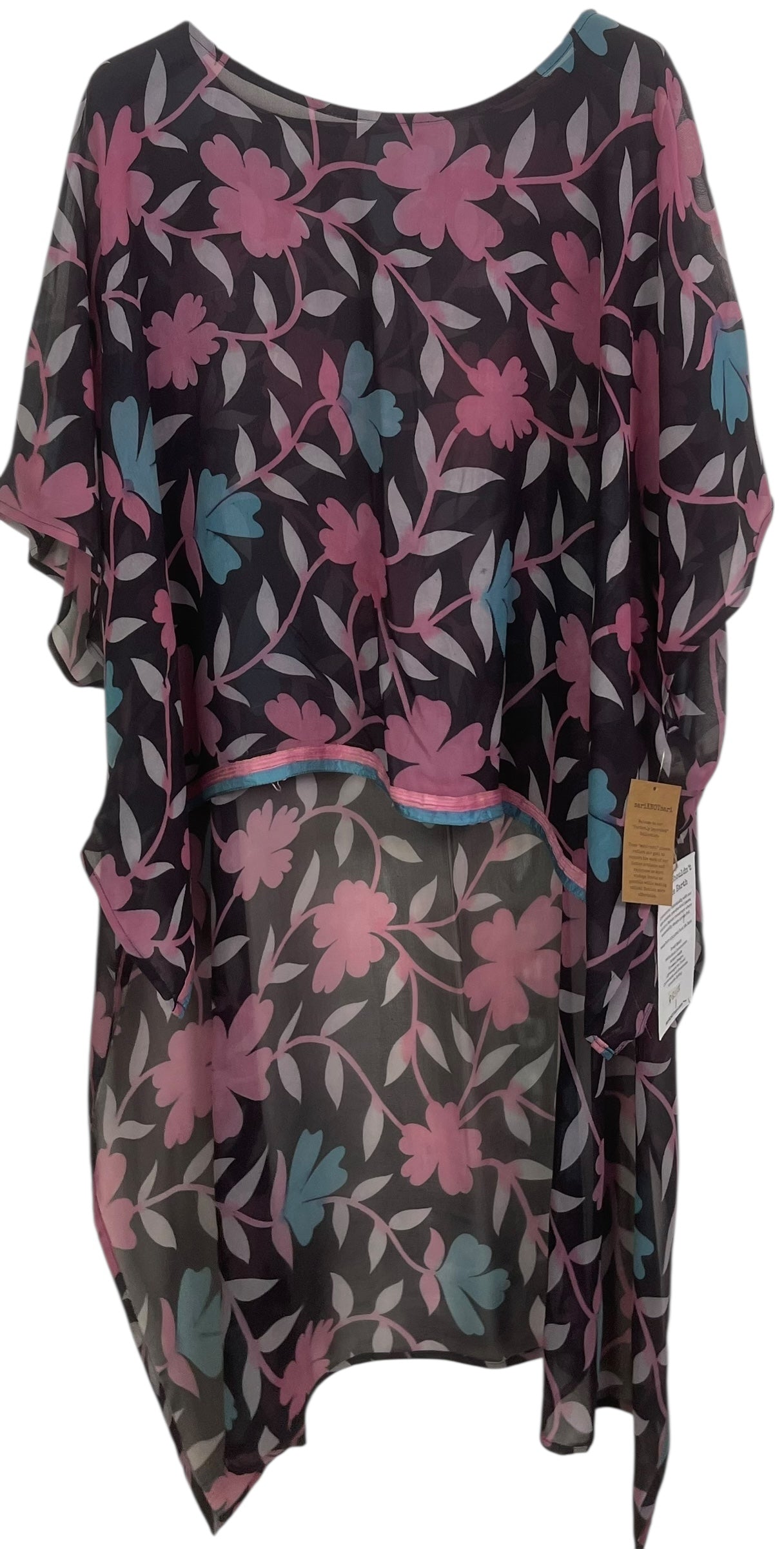 PREVIEW PRG8513 Sheer Wabi Sabi Pure Silk Hi Lo Top