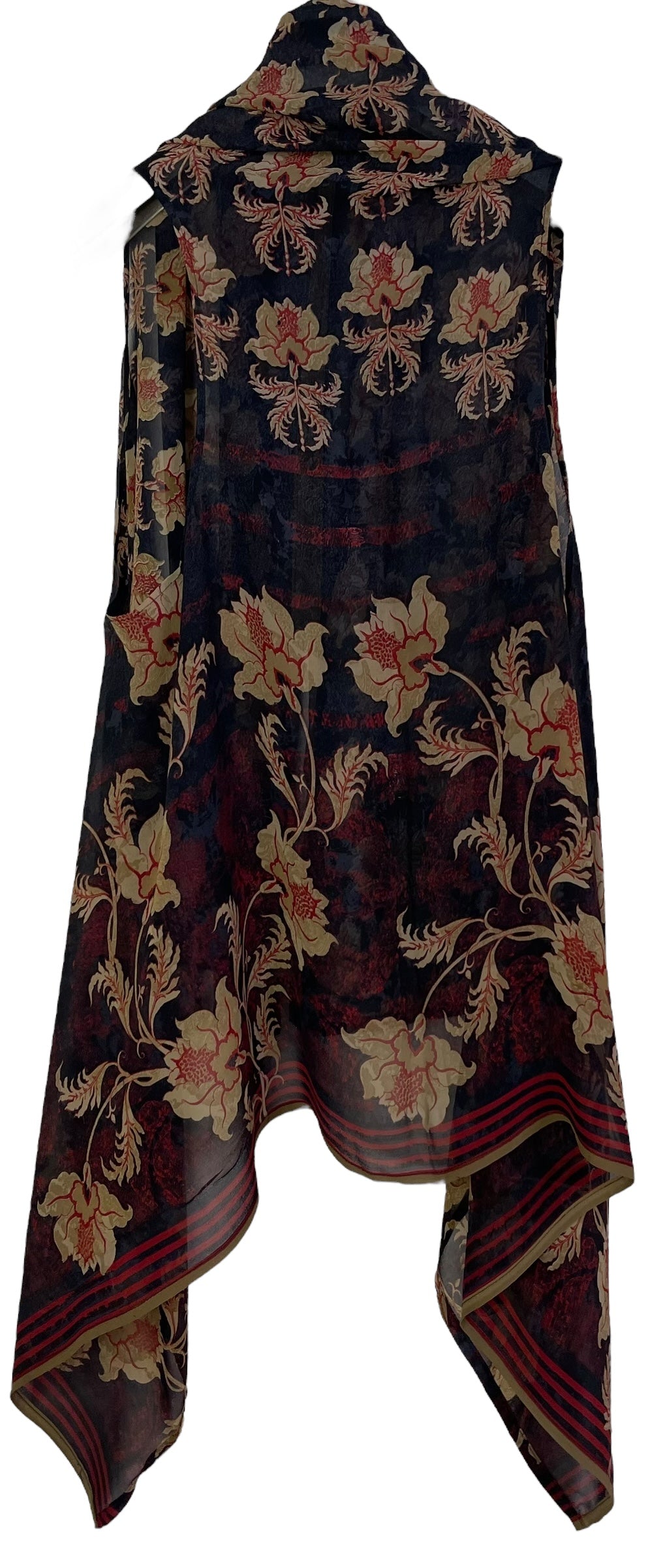 PRG7137A Sheer Avatar Pure Silk Versatile Vest