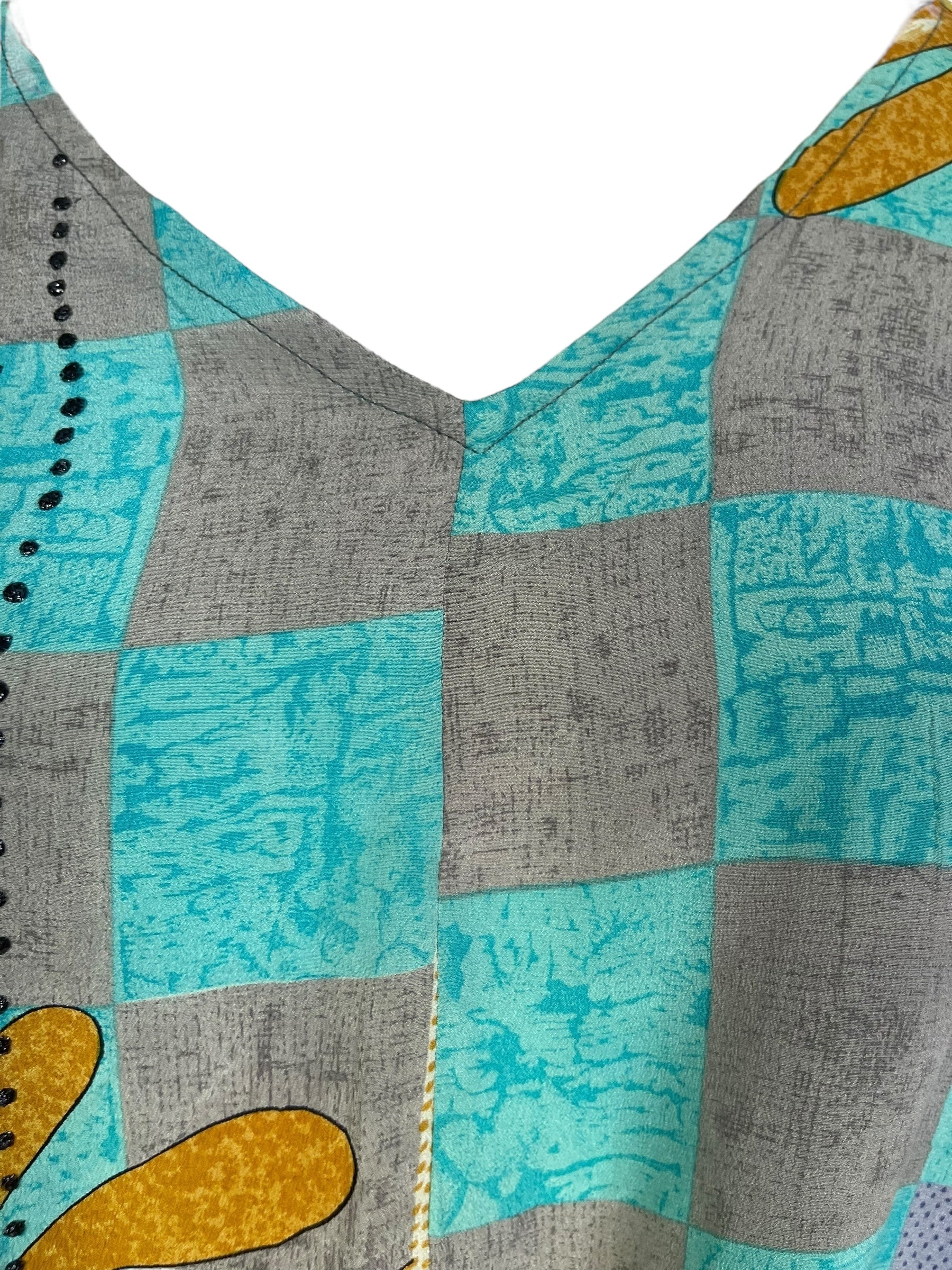 PRC7368 Wabi Sabi Pure Silk Waterfall Top