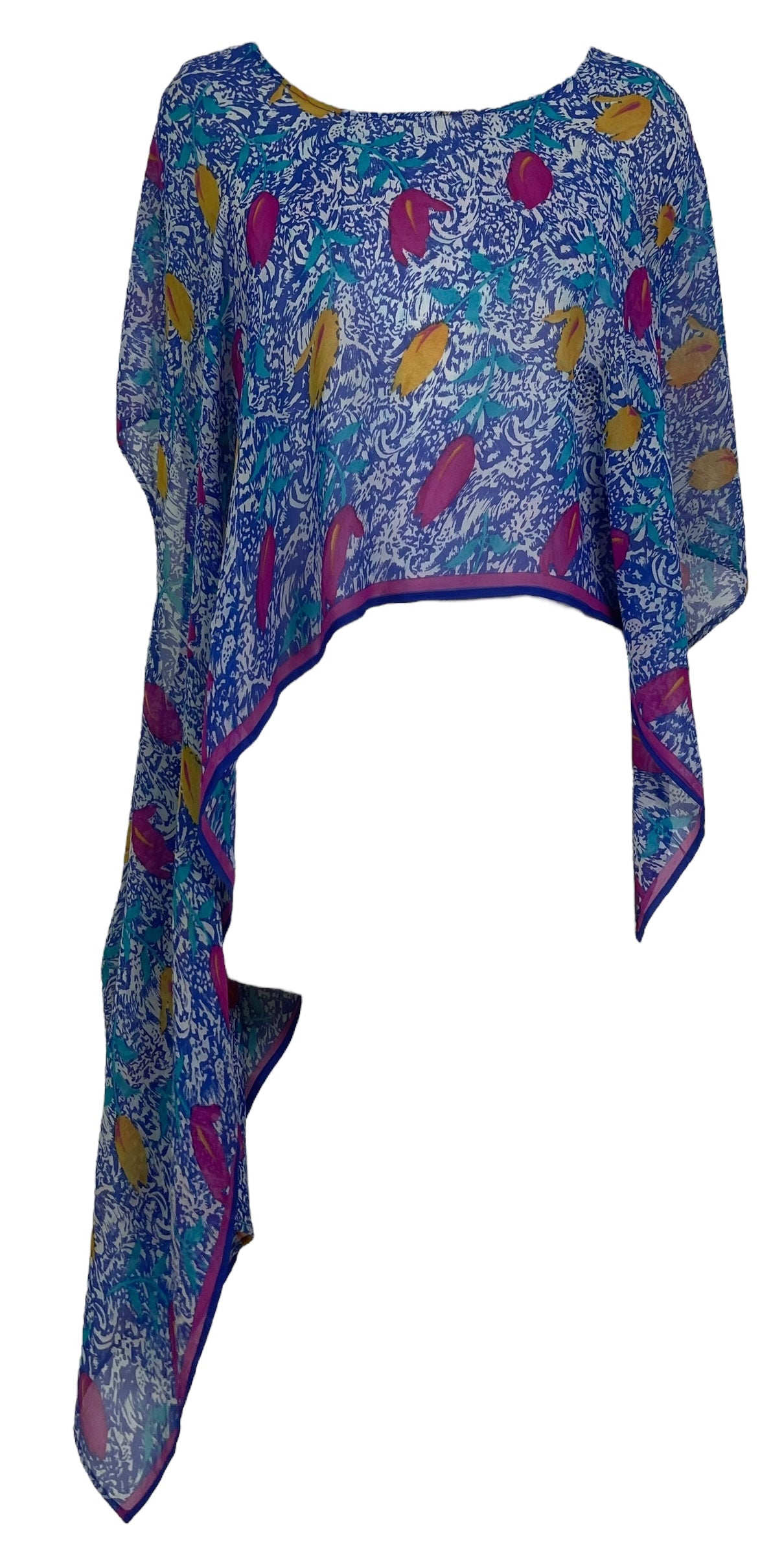 PRG8178 Sheer Avatar Pure Silk Versatile Vest