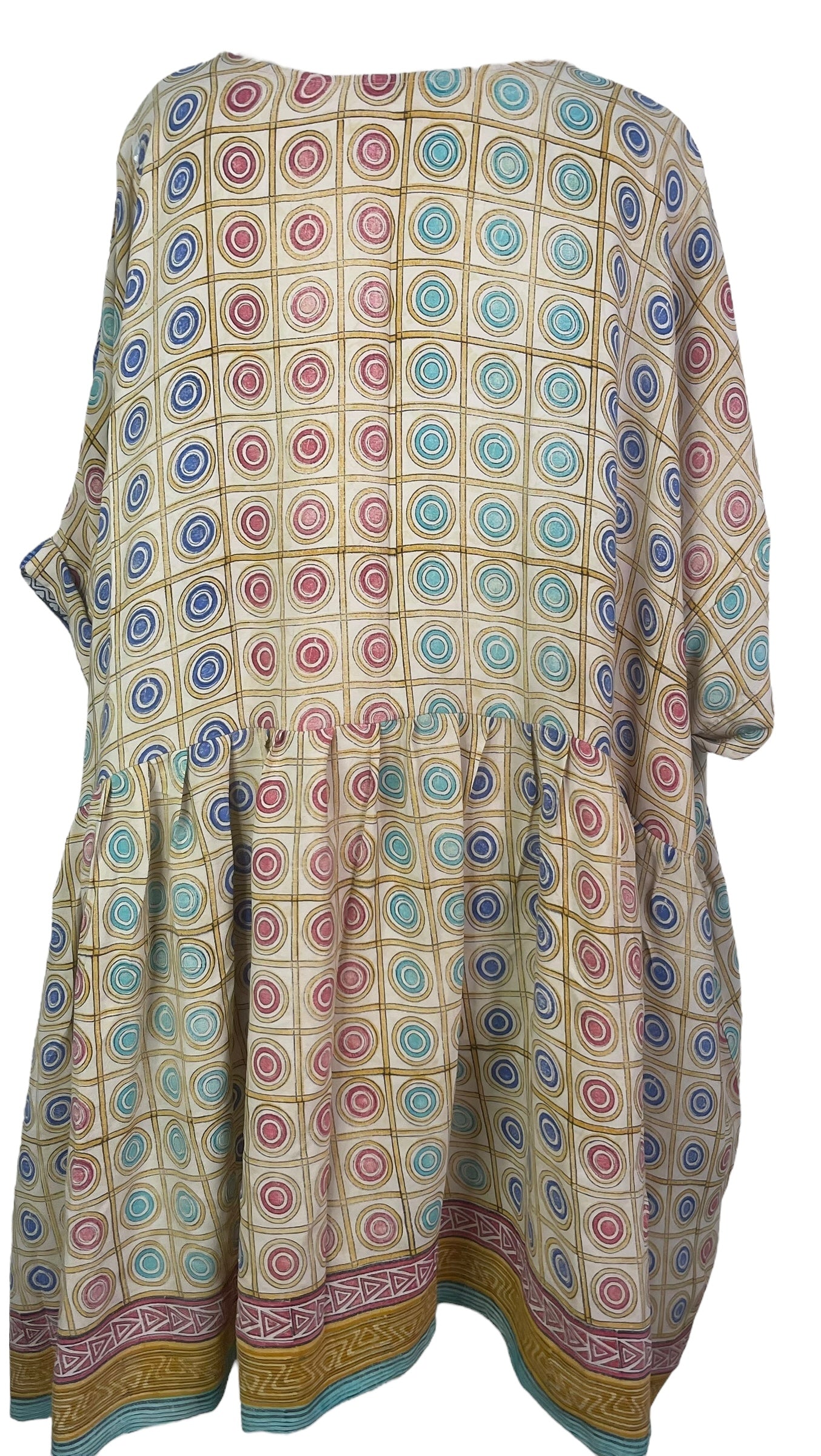 PRC8194 Wabi Sabi Pure Silk Boxy Babydoll Dress