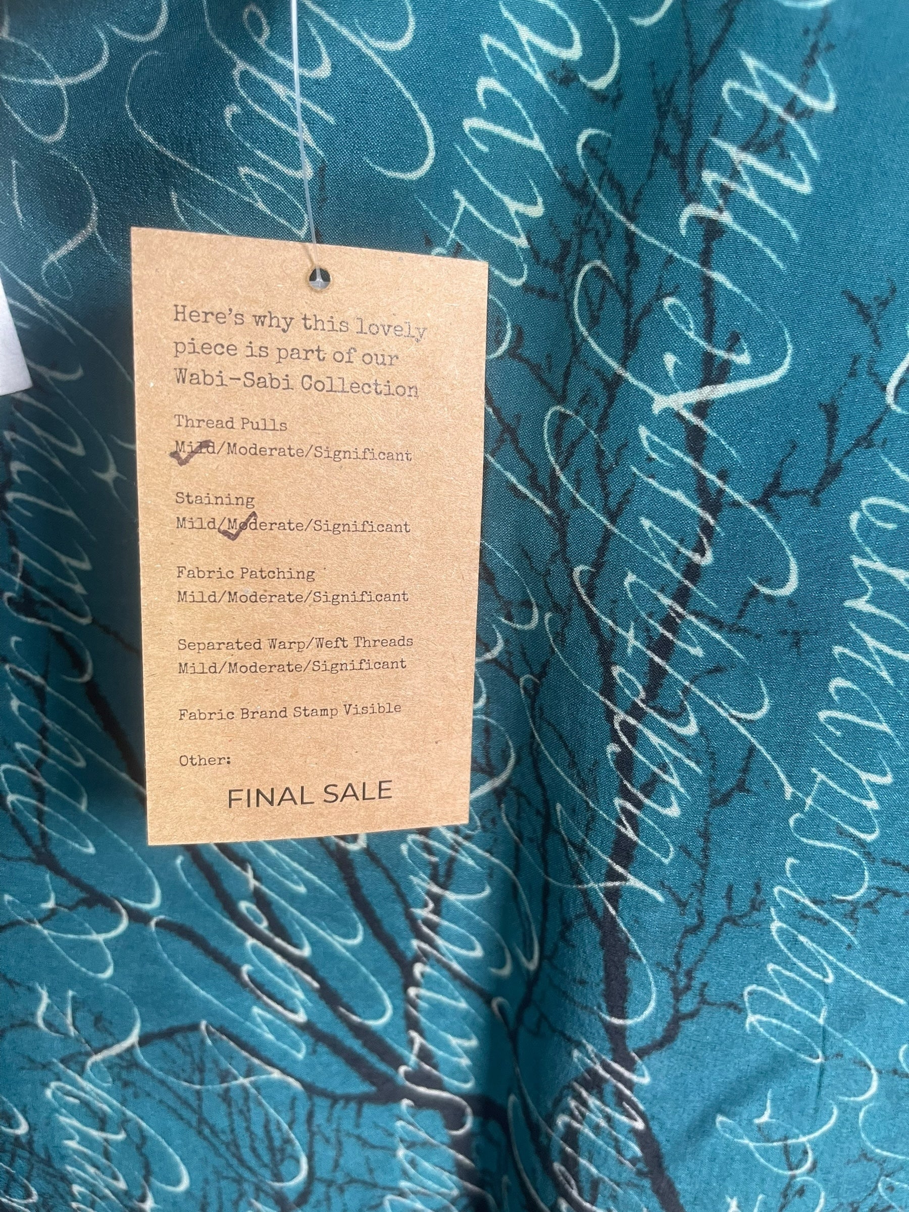 PRC7602 Wabi Sabi Pure Silk Short Kaftan Tunic With Slits