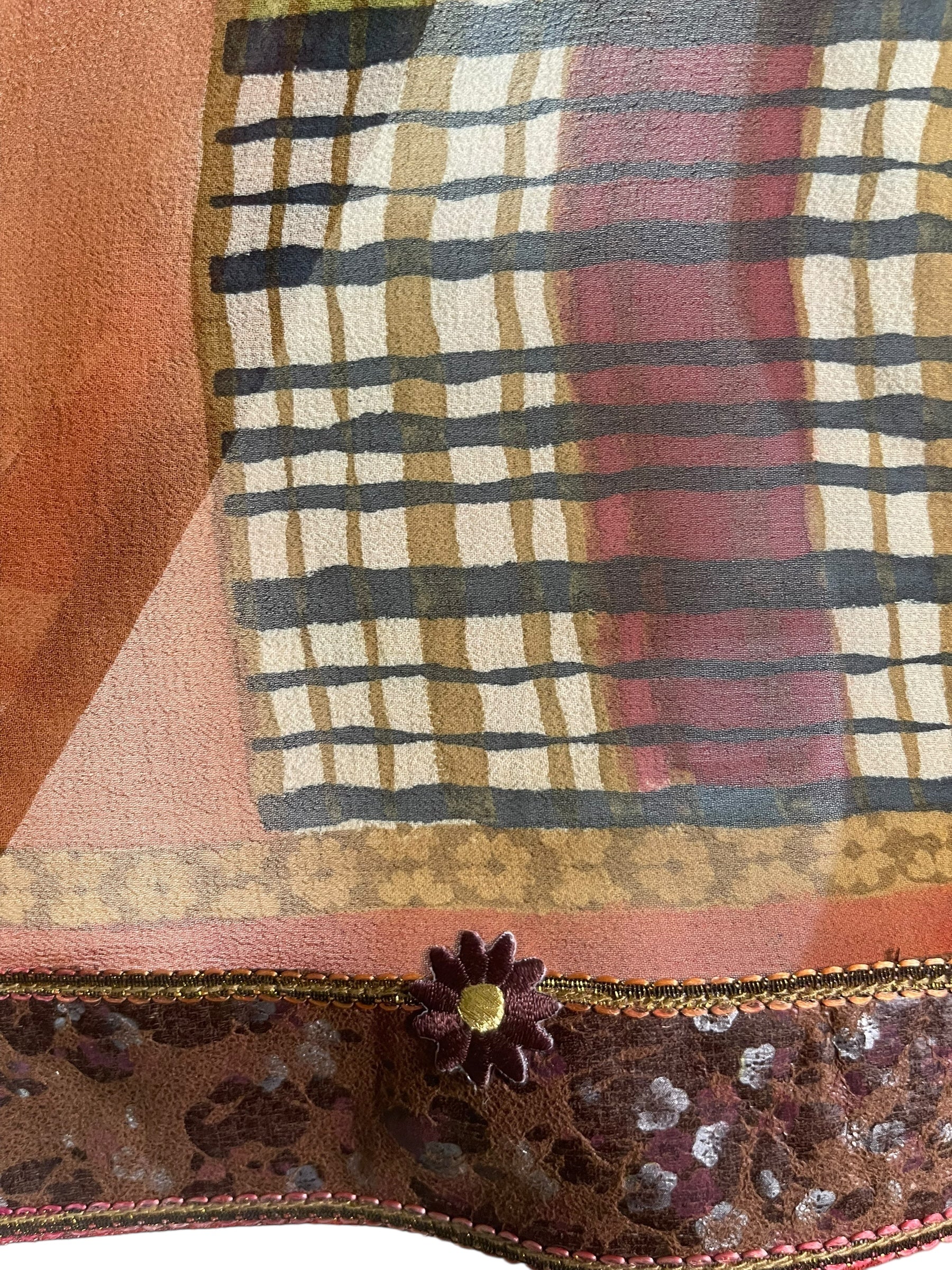 PRG8420 Sheer Wabi Sabi Pure Silk Versatile Vest