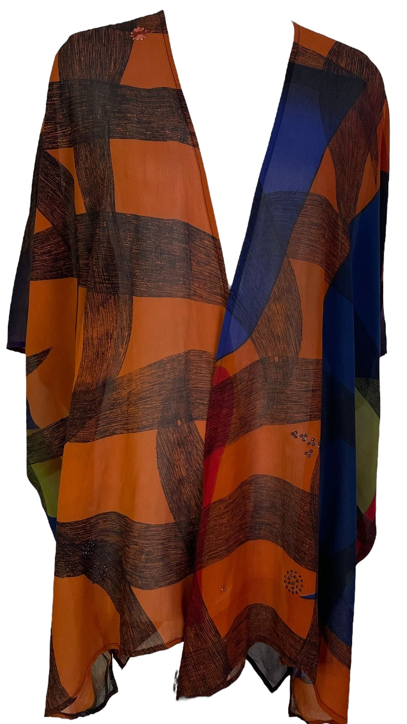 PRG7070 Sheer Avatar Pure Silk Cardigan